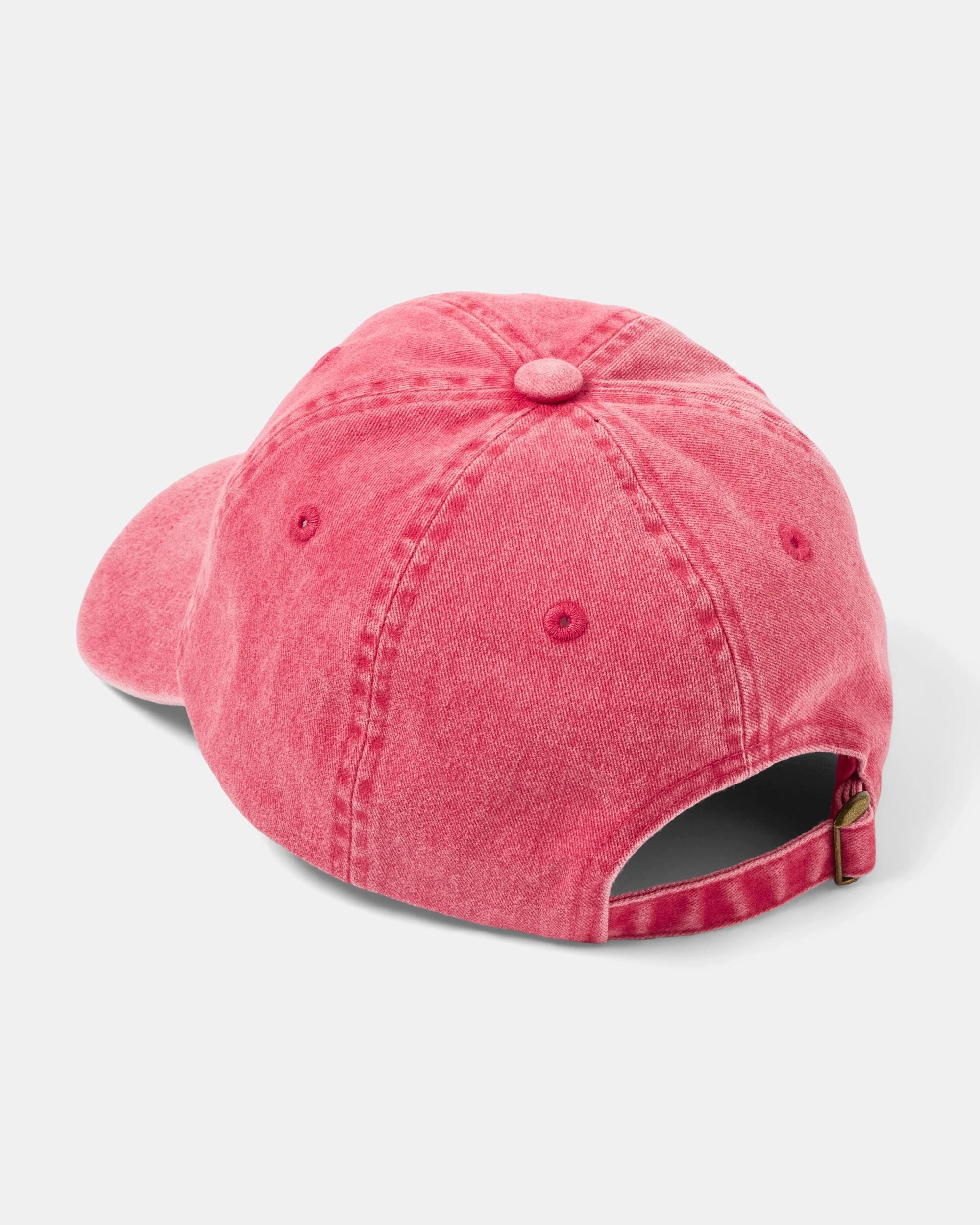 2 Washed Dad Cap Tomato Red, 2 of 4