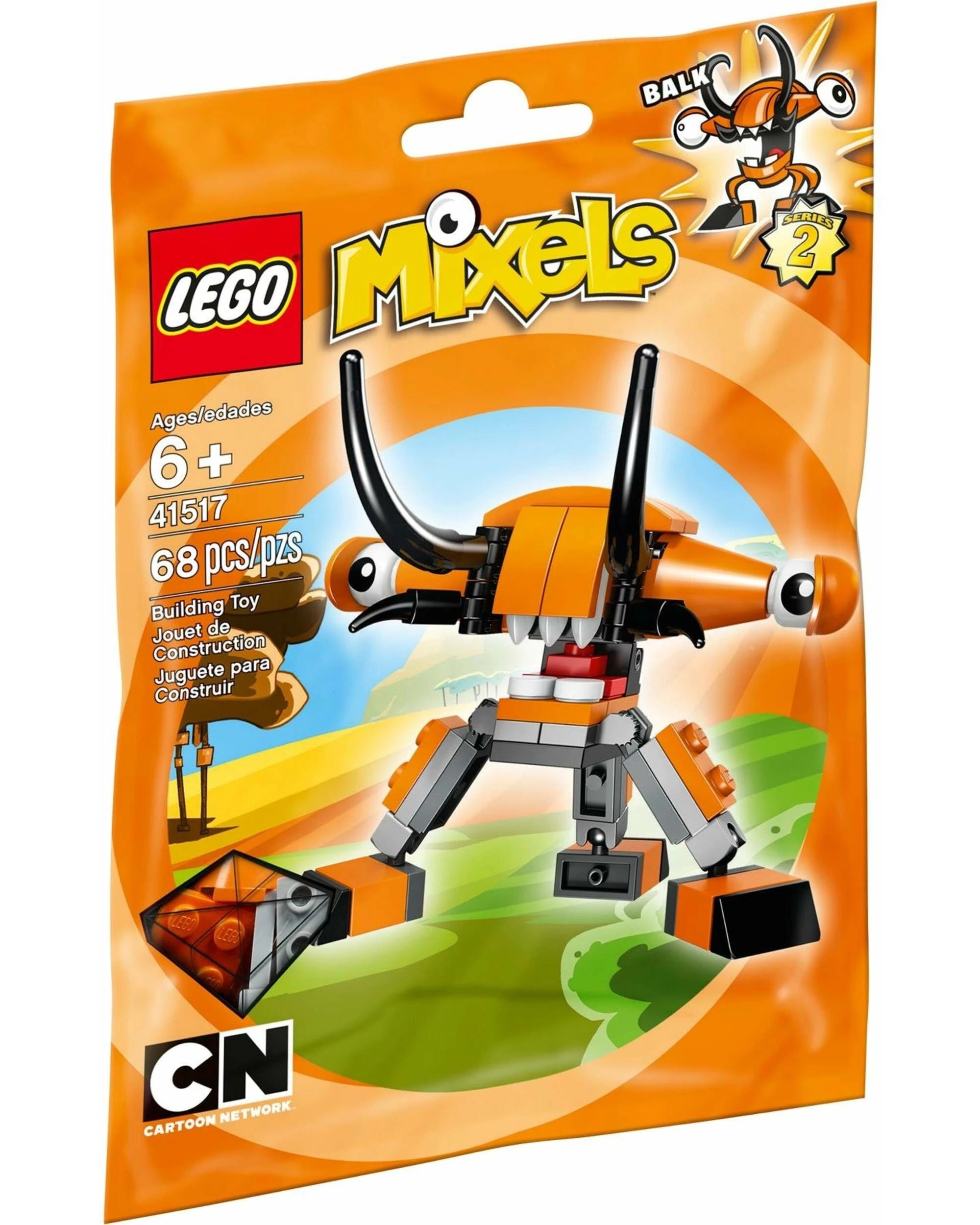 1 LEGO 41517 Balk the Flexer Mixel - Hammerhead Hero, 1 of 1