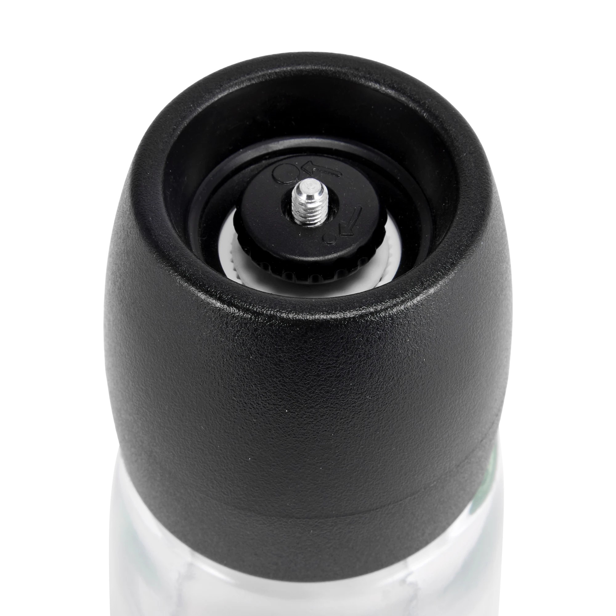 4 Black Glass Salt & Pepper Grinder, 4 of 6