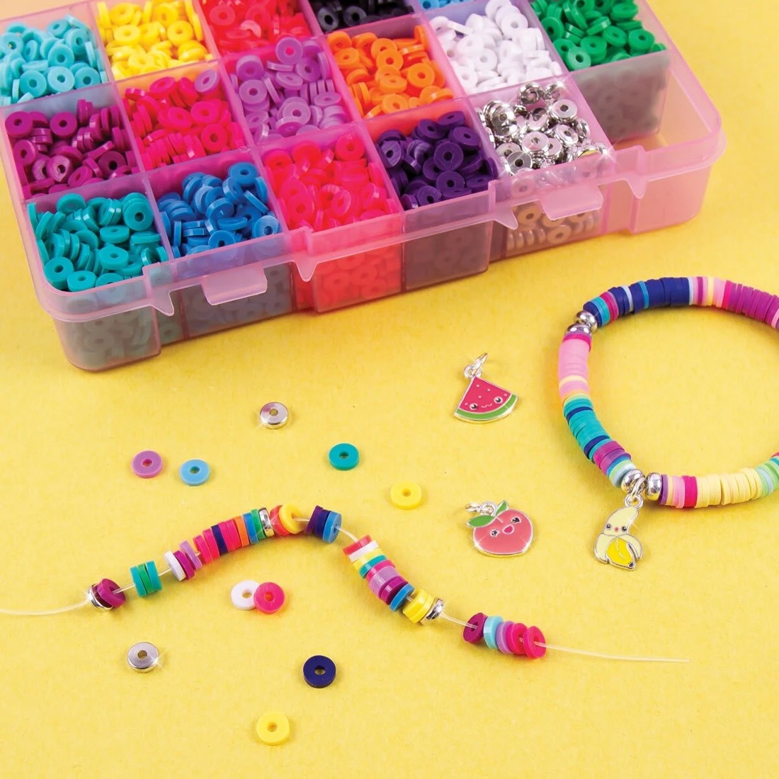 4 3356 Piece Make It Real Heishi Beads Case, 4 of 7