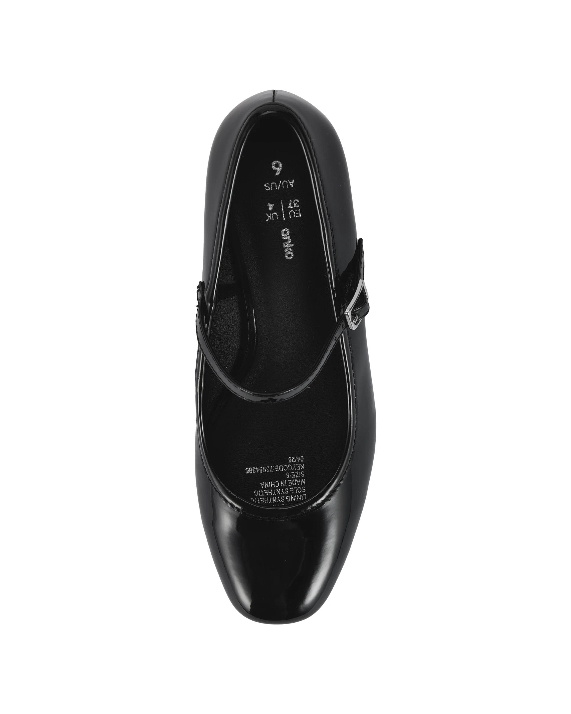 3 Buckle Heels Black, 3 of 5