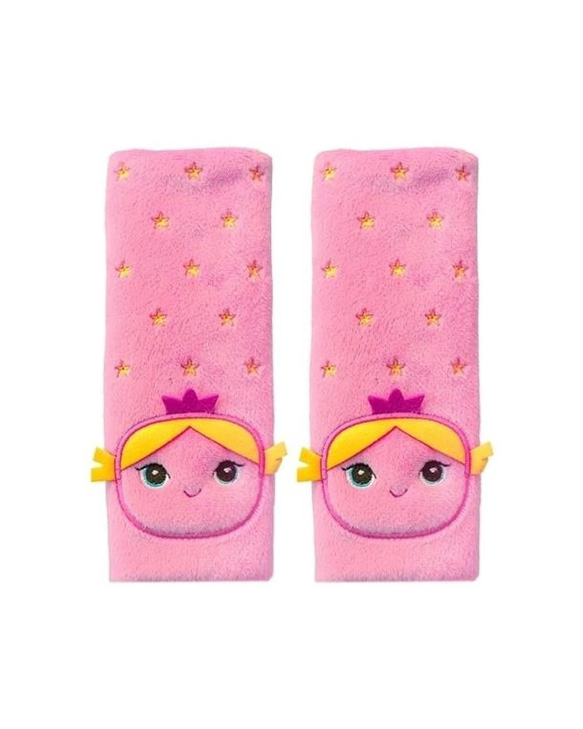 1 Benbat 2pc Kids Toddler Seat Belt Pals Cover Car Seat Accessory 1-4 Years - Pink, 1 of 2