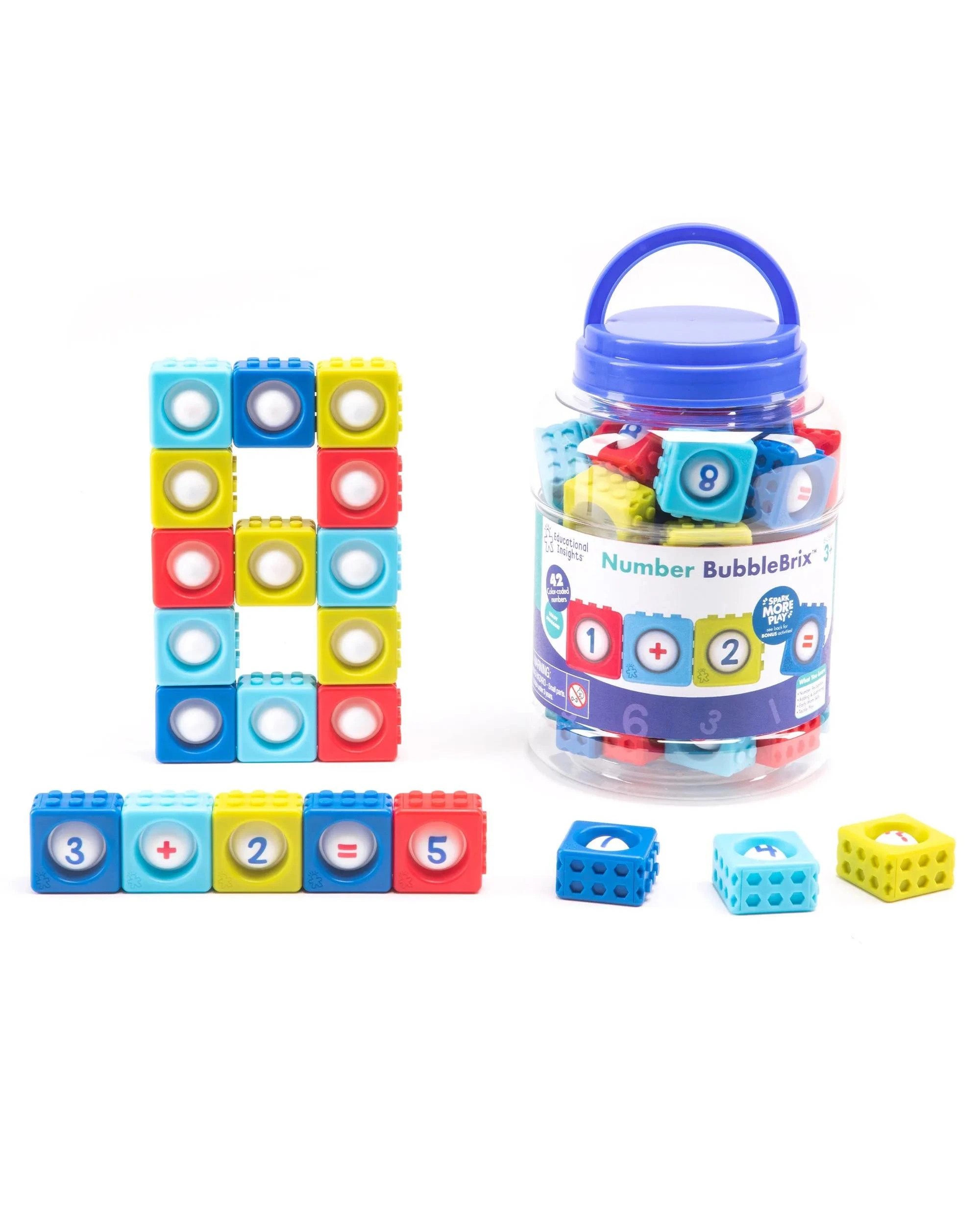 1 Educational Insights Number BubbleBrix, 1 of 5