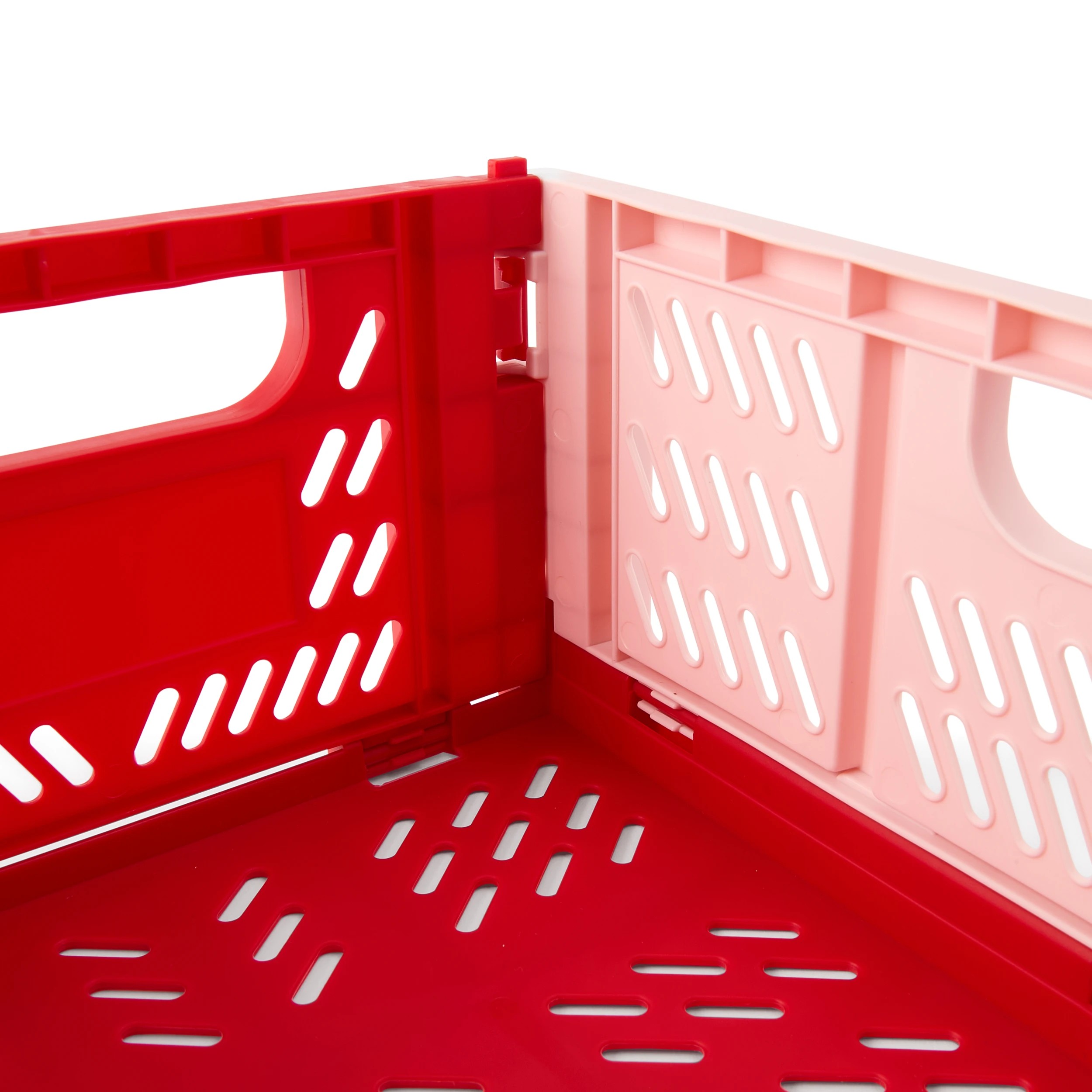 6 5L Collapsible Crate - Small, Red, 6 of 8