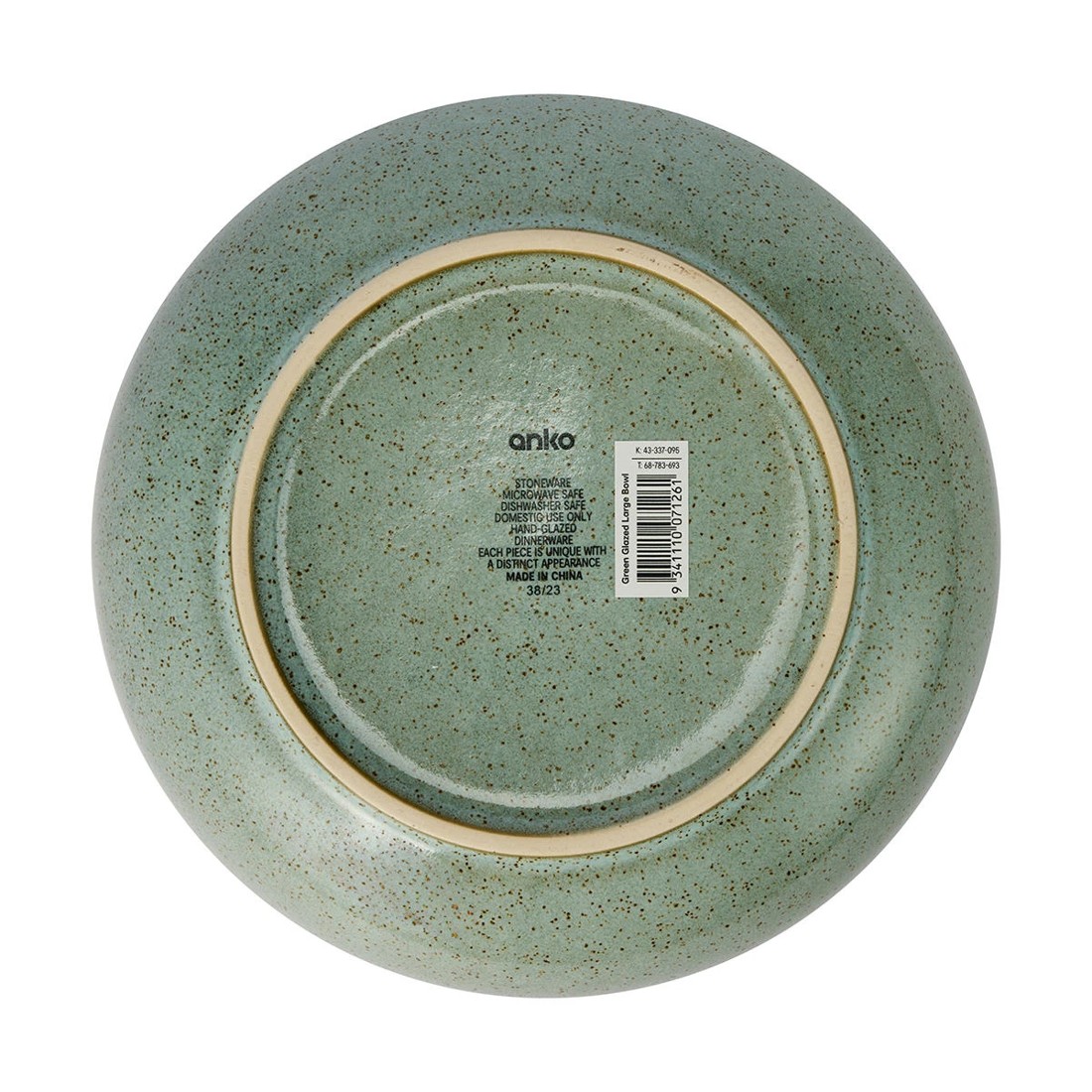 2 Green Glazed Large Bowl, 2 of 6