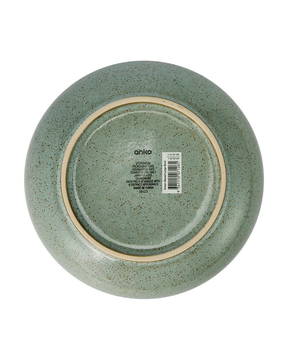 2 Green Glazed Large Bowl, 2 of 6