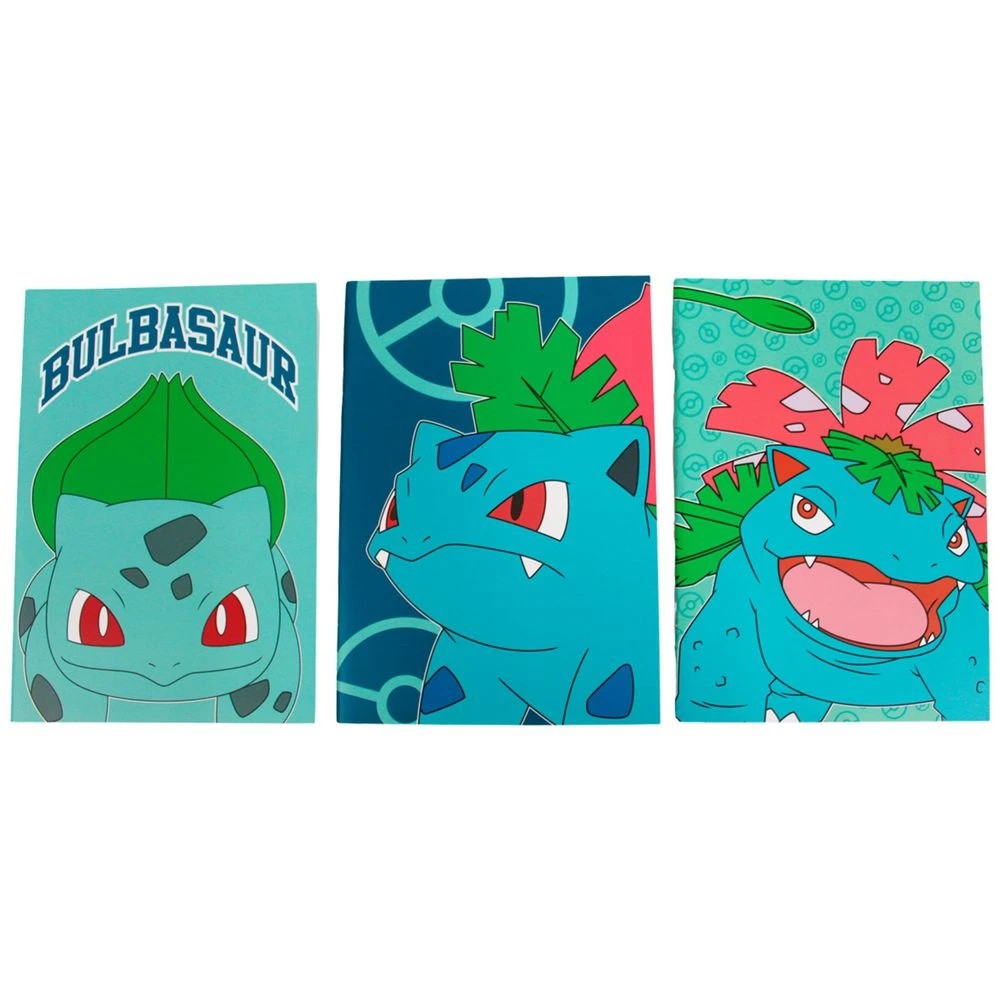 2 Pokémon Bulbasaur Notebook 3 Pack, 2 of 3