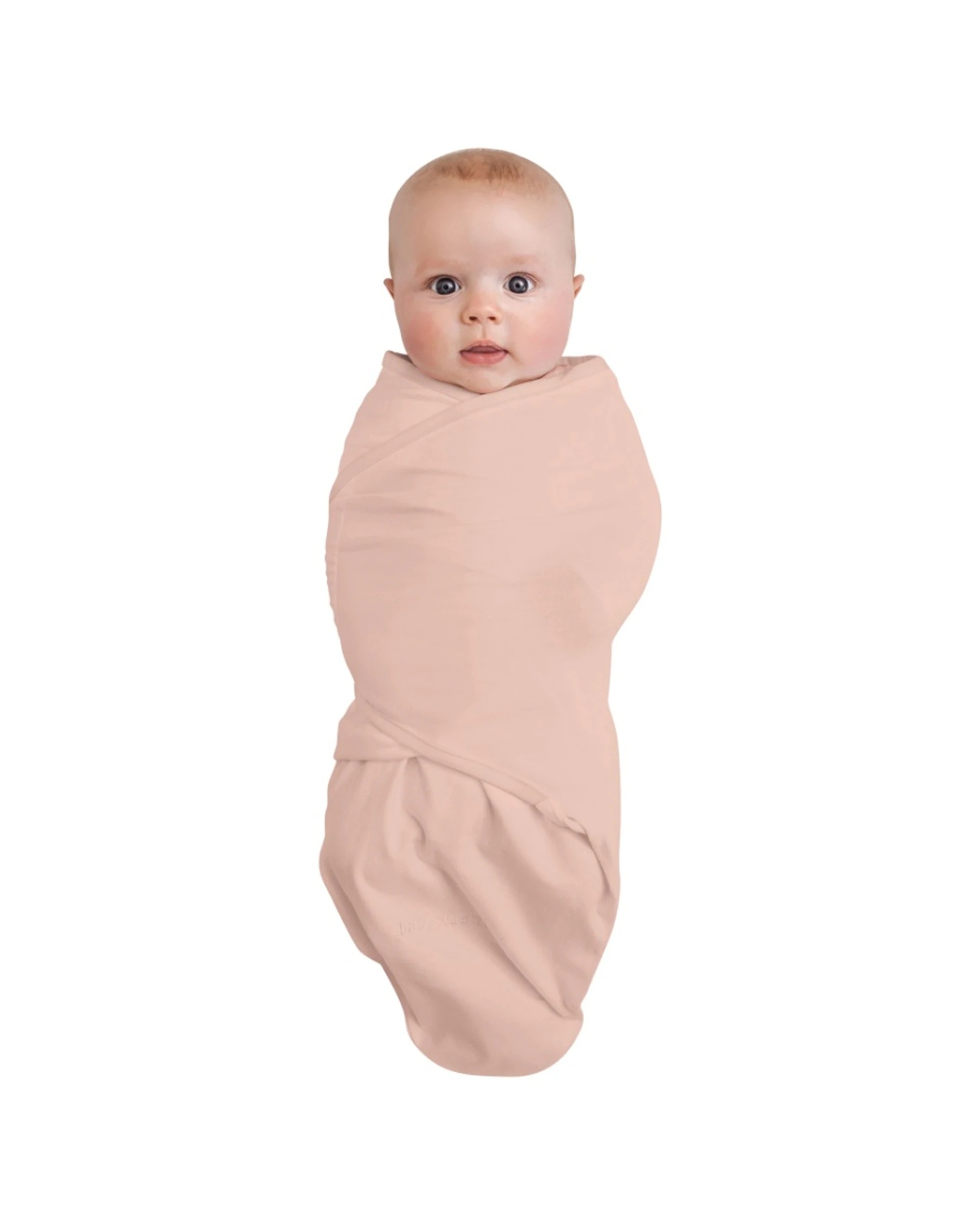 1 Baby Studio Swaddle Wrap Infant Baby Organic Cotton 1.0 Tog Large Rose - Pink, 1 of 6