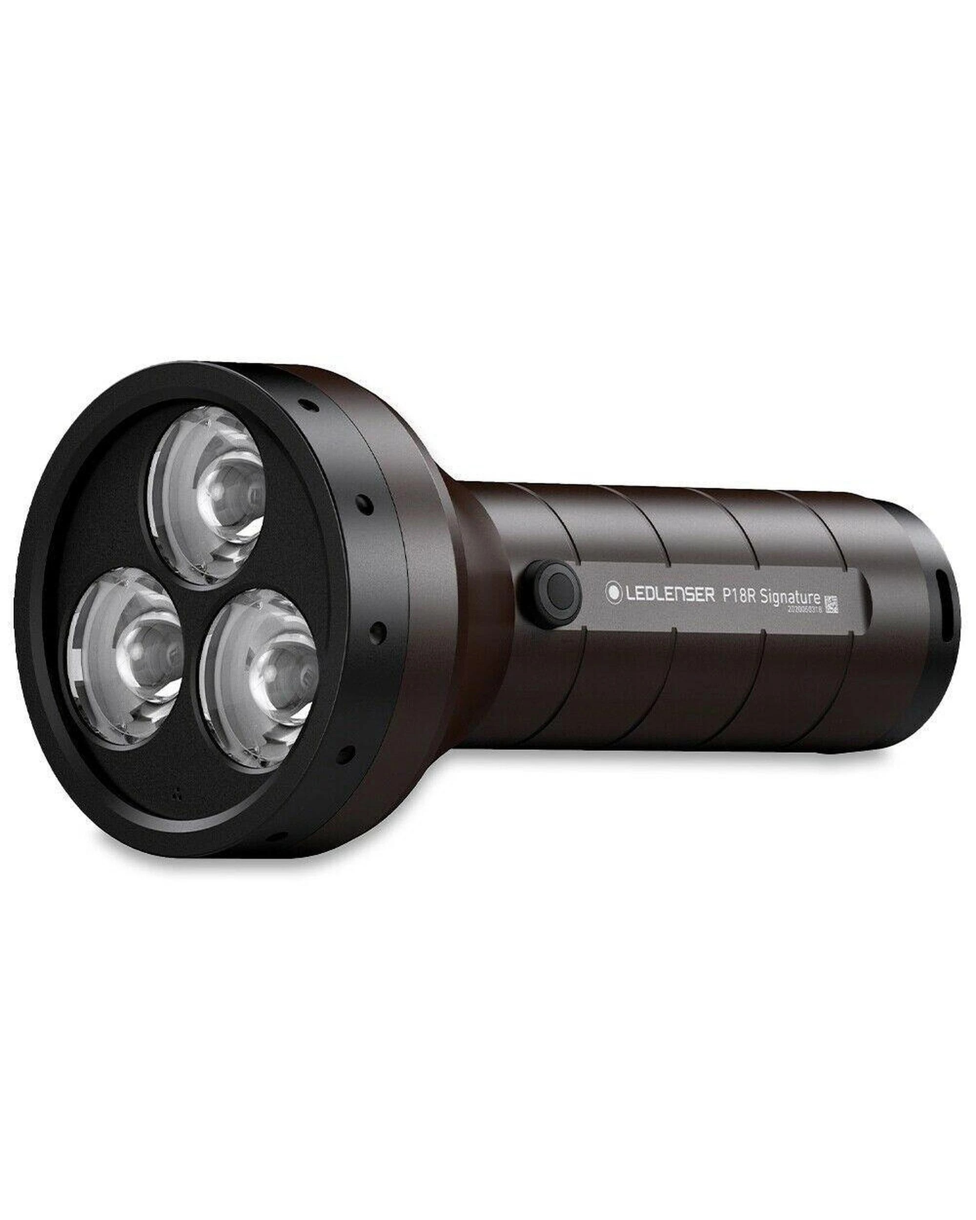 1 Ledlenser P18R Signature Rechargeable Torch Flashlight  4500 Lumen, 1 of 5