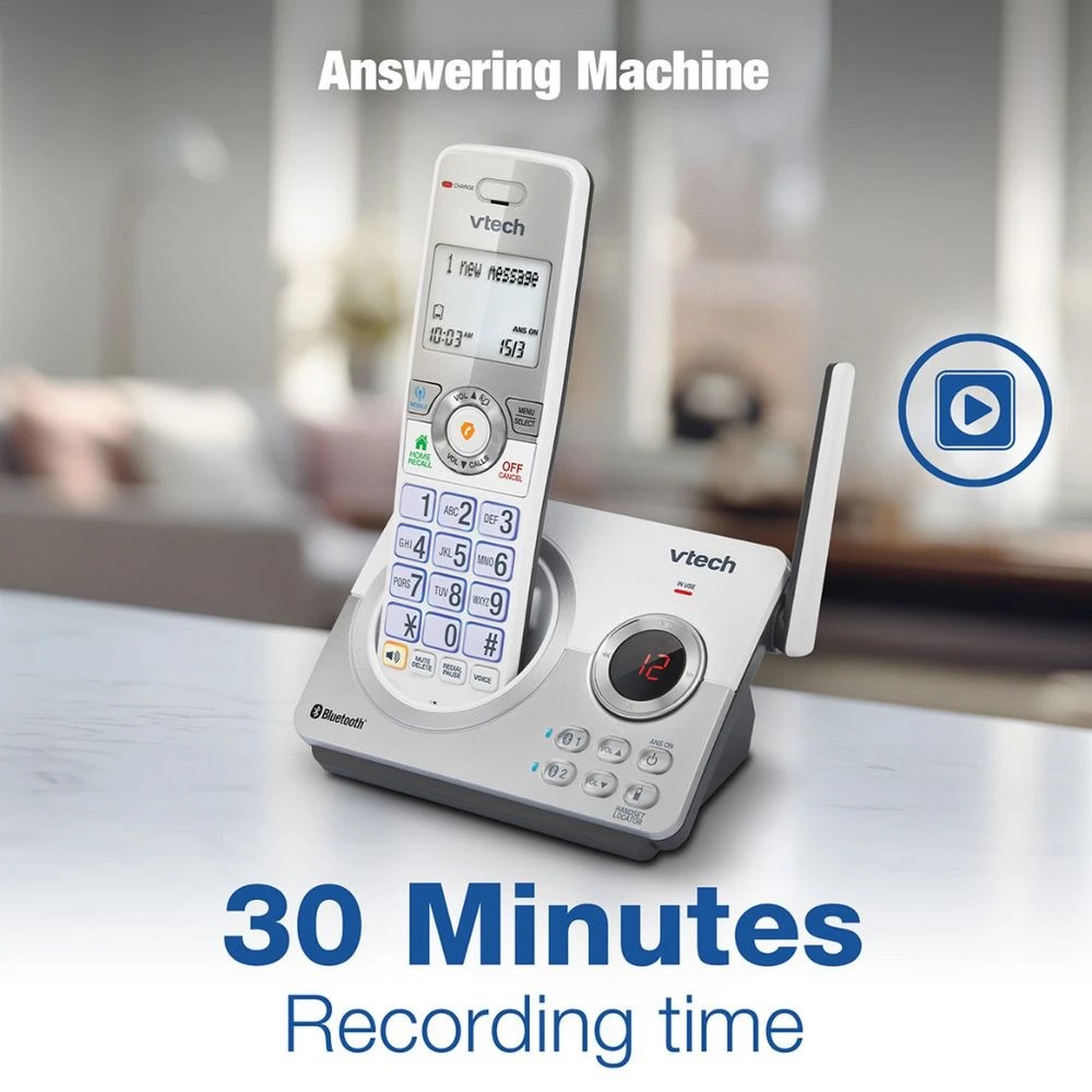 8 VTech CLS22150 DECT 6.0 Cordless Phone 2 Handset, 8 of 10