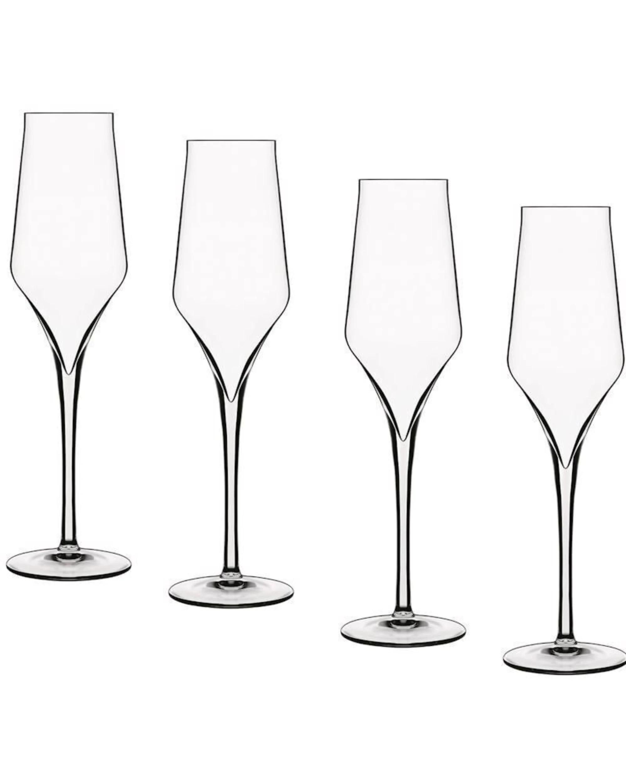 1 Luigi Bormioli Supremo Champagne Glass - Set of 4 - Clear, 1 of 4