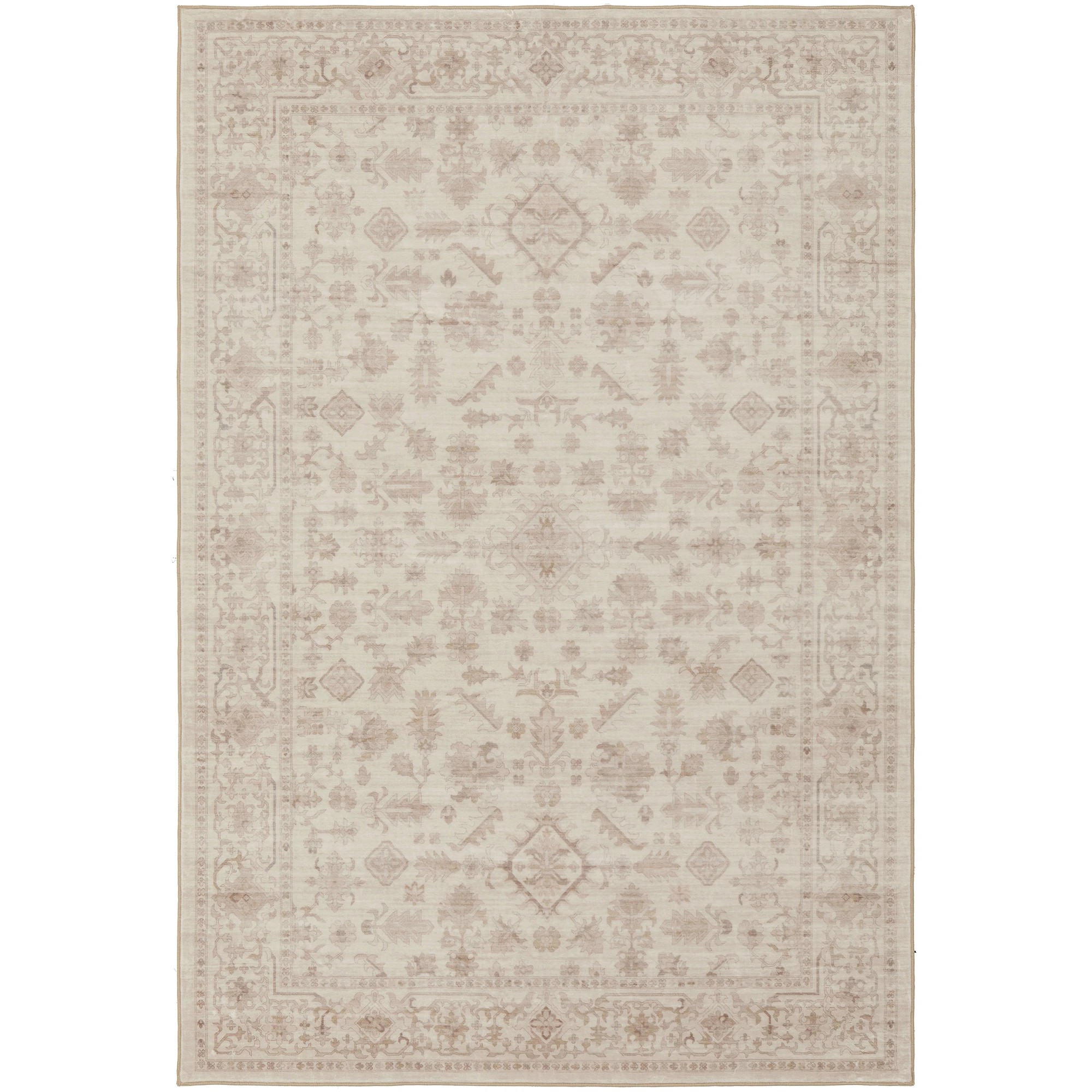 1 Common Ground Rugs Kumo Comfort Mat Hani 290x200cm - Large Soft Memory Foam Rug - Natural, 1 of 8