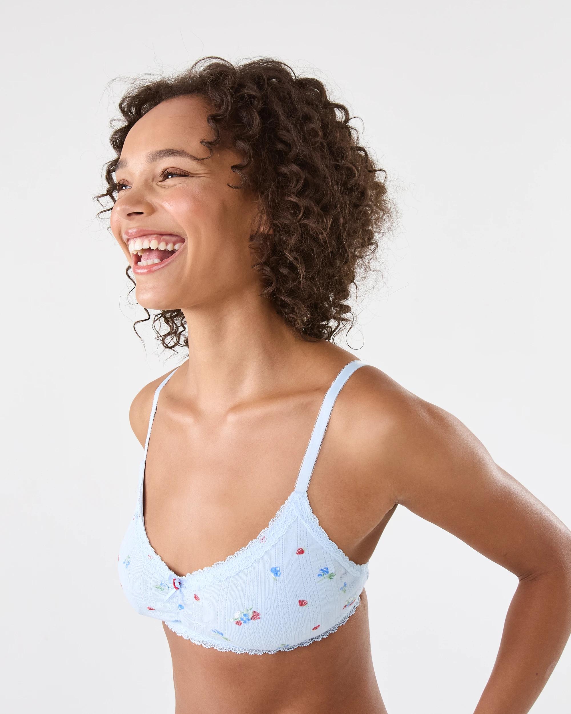 2 Pointelle Lace Trim Crop Fruits, 2 of 9