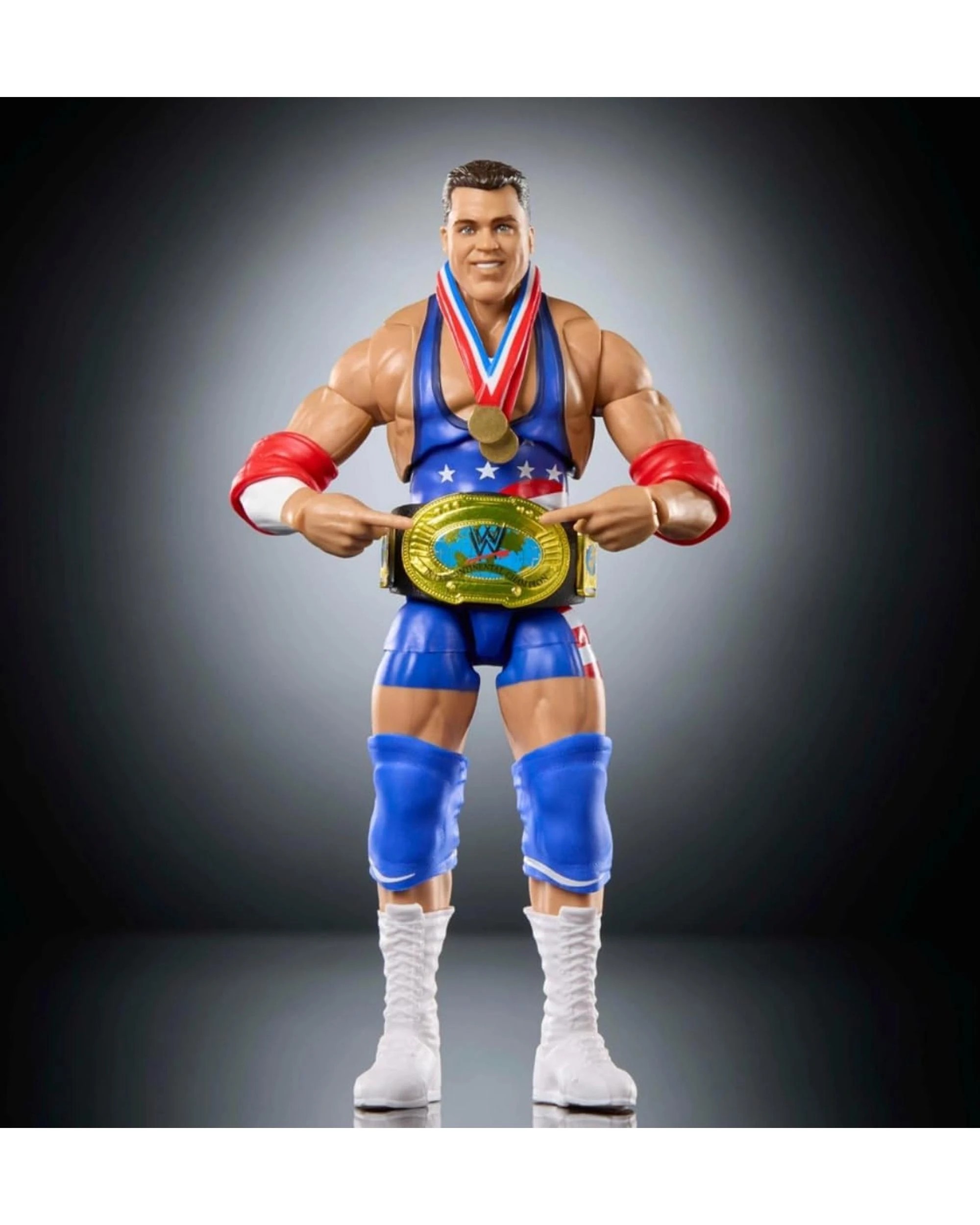 5 WWE Ultimate Edition The Monday Night War WWE vs WCW Kurt Angle Action Figure, 5 of 6