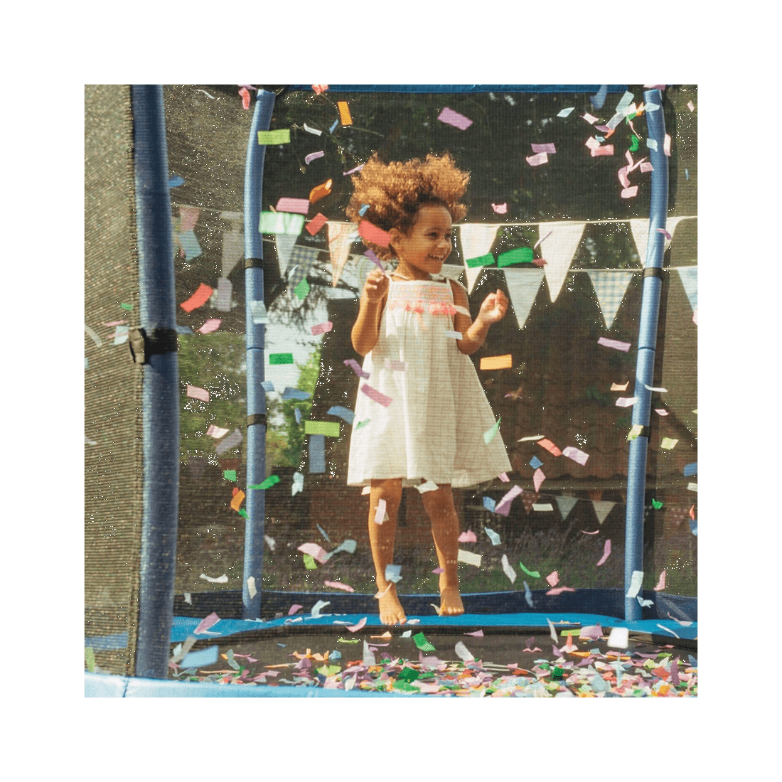 4 Plum Play Au 7ft Junior Trampoline Spring Safe With Enclosure For Kids
 - Blue, 4 of 4