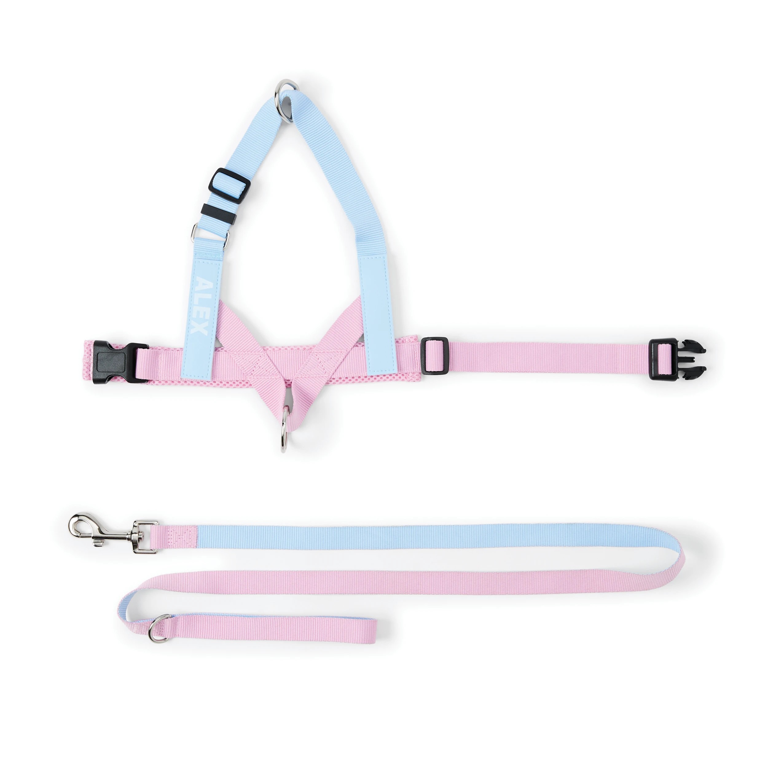 8 Pink Custom Harness Walking Set - Large, 8 of 10
