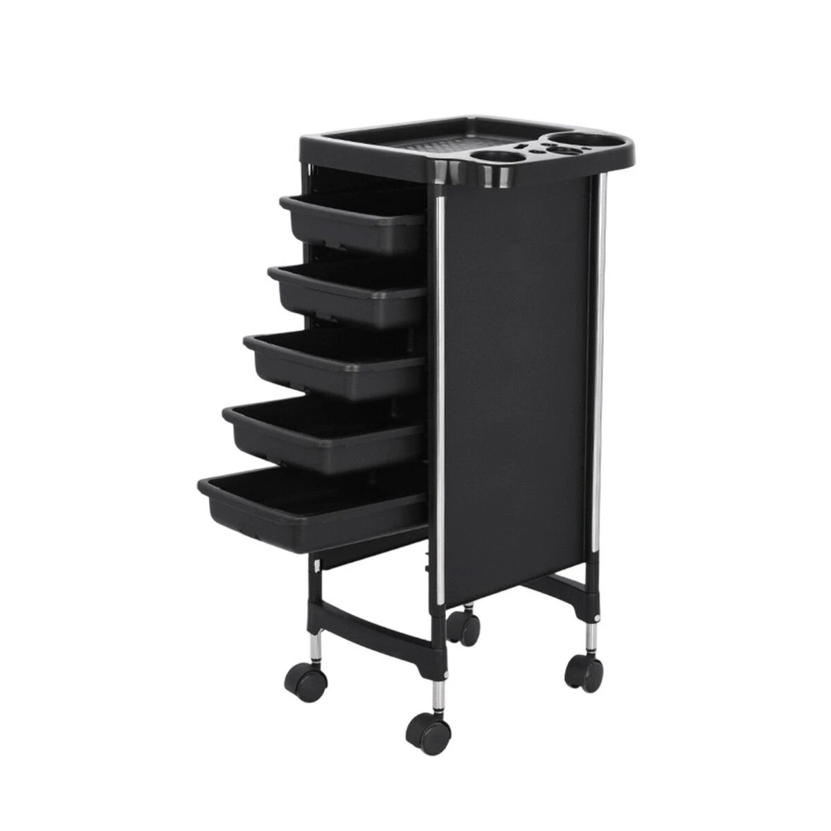 4 AUSWAY 6 Tier Hair Salon Trolley Spa Beauty Parlor Hairdressing, 4 of 5