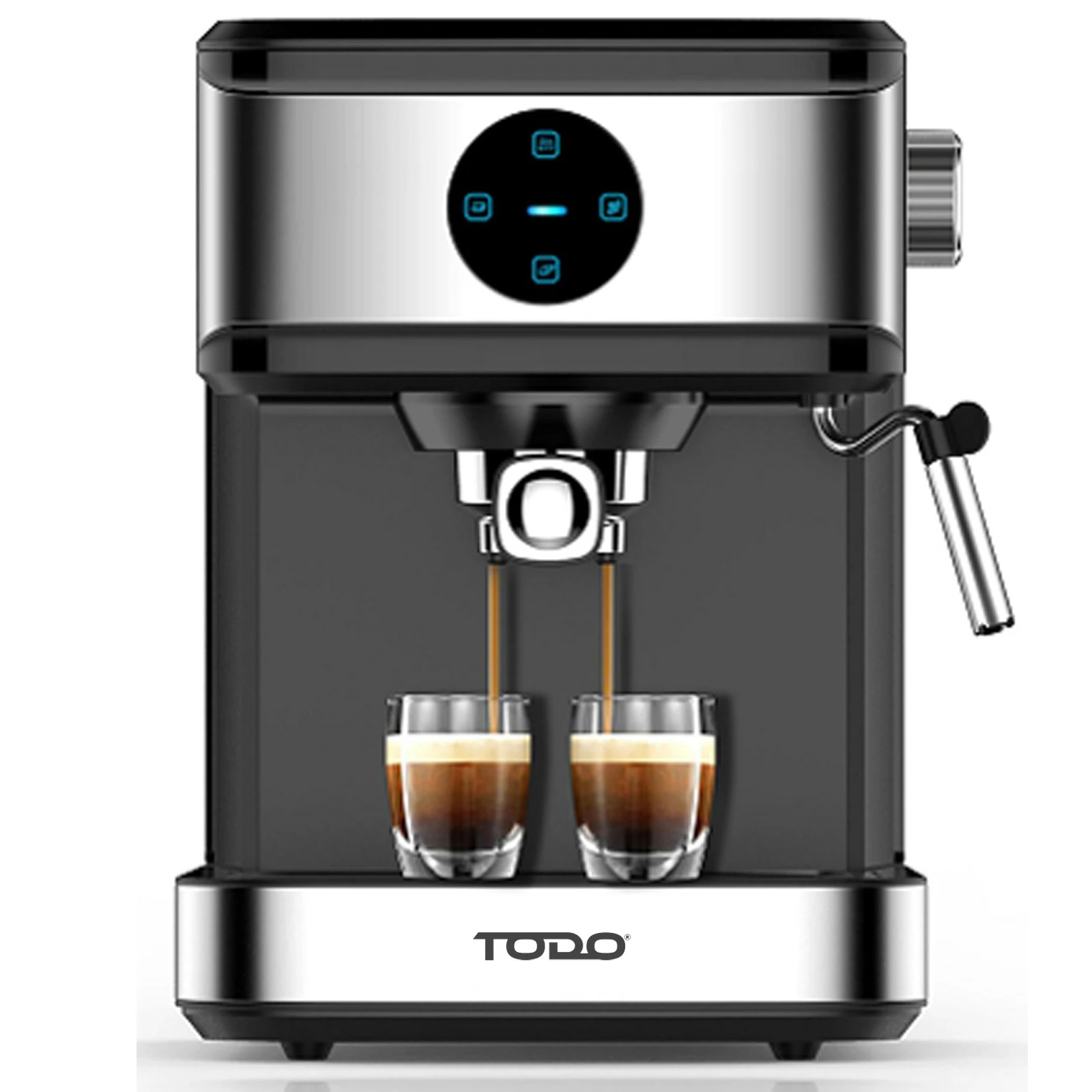 4 TODO Espresso Coffee Machine Maker Automatic Touch Control 20 Bar Pump 1.5L, 4 of 6