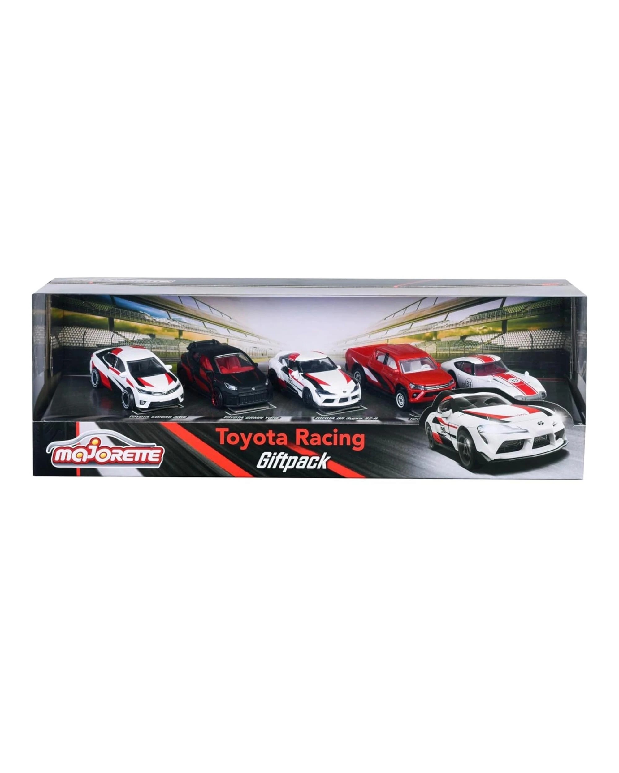 1 Majorette Toyota Racing 5 Piece Gift Pack, 1 of 3