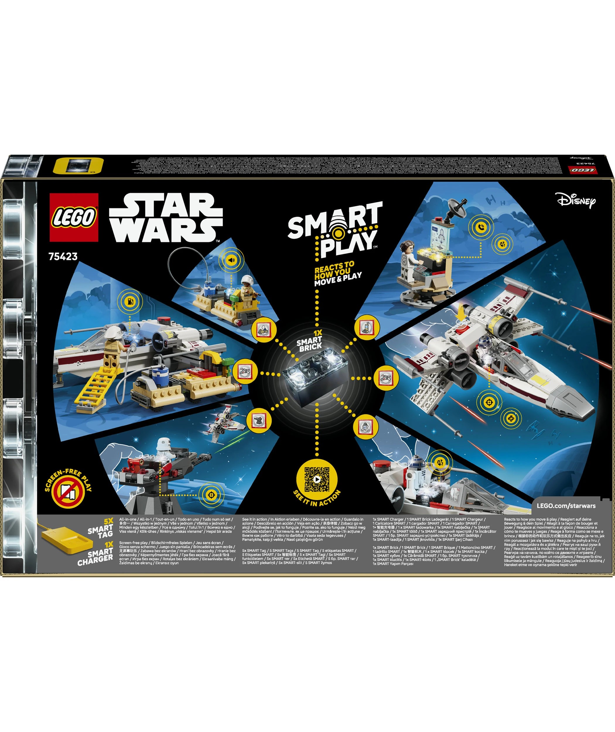 10 LEGO Star Wars SMART Play: Luke's Red Five X-Wing 75423, 10 of 10