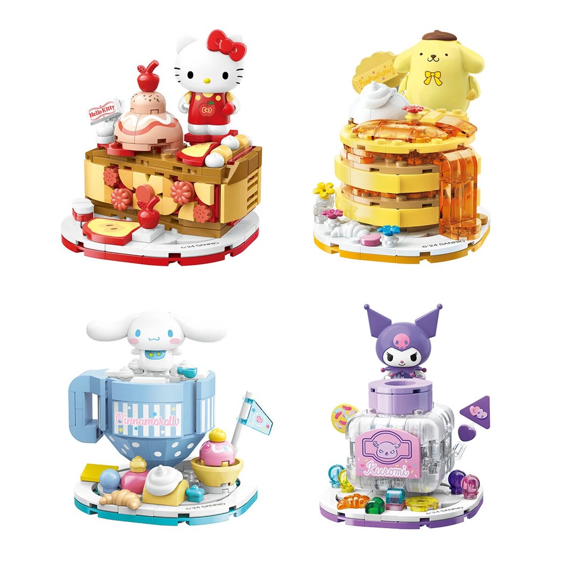 2 Keepplay Hello Kitty Sanrio Characters Food Party Series Playset - Assorted, 2 of 7