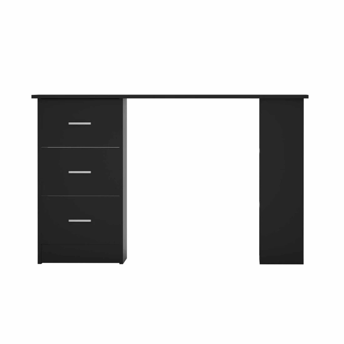 4 Artiss Computer Desk Drawer Shelf Cabinet 120CM - Black, 4 of 5