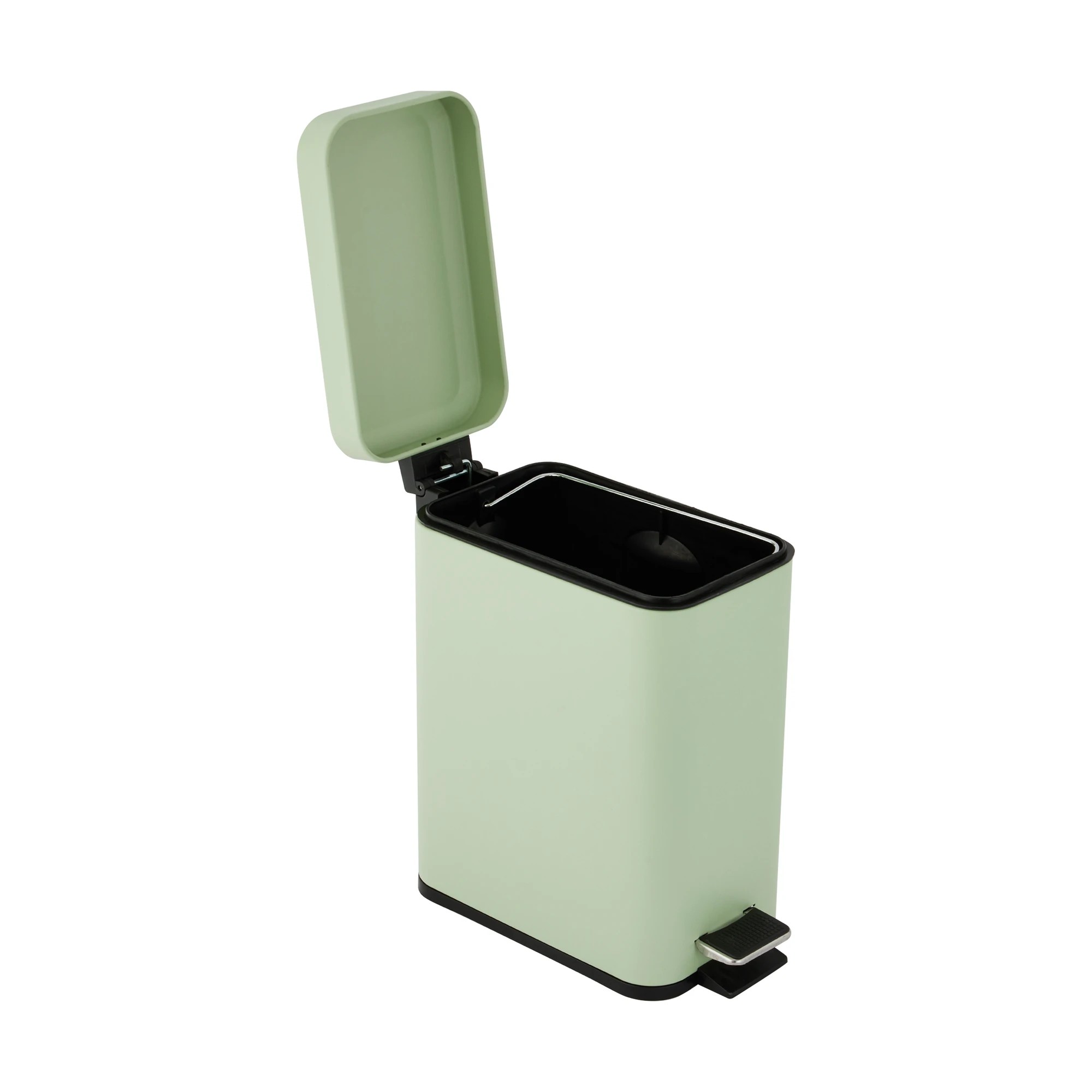 3 5L Slim Line Bin - Sage, 3 of 6