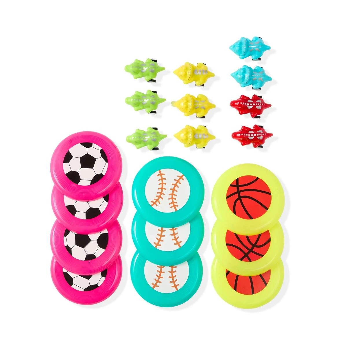 3 100 Piece Sporty Players Party Favour Pack, 3 of 10