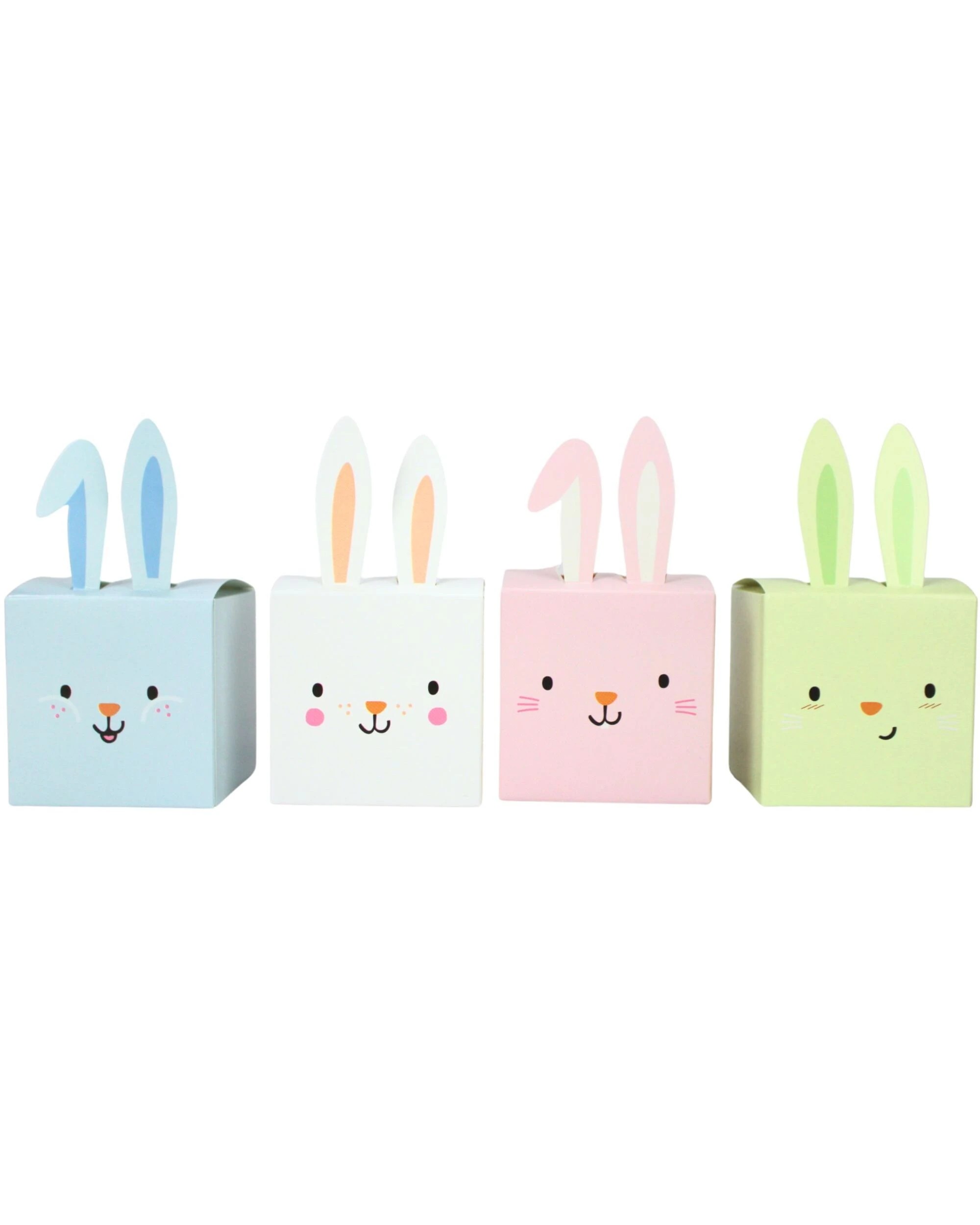 1 Design Group Bunny Rabbit Mini Lolly/Treat Boxes Pack of 4, 1 of 4