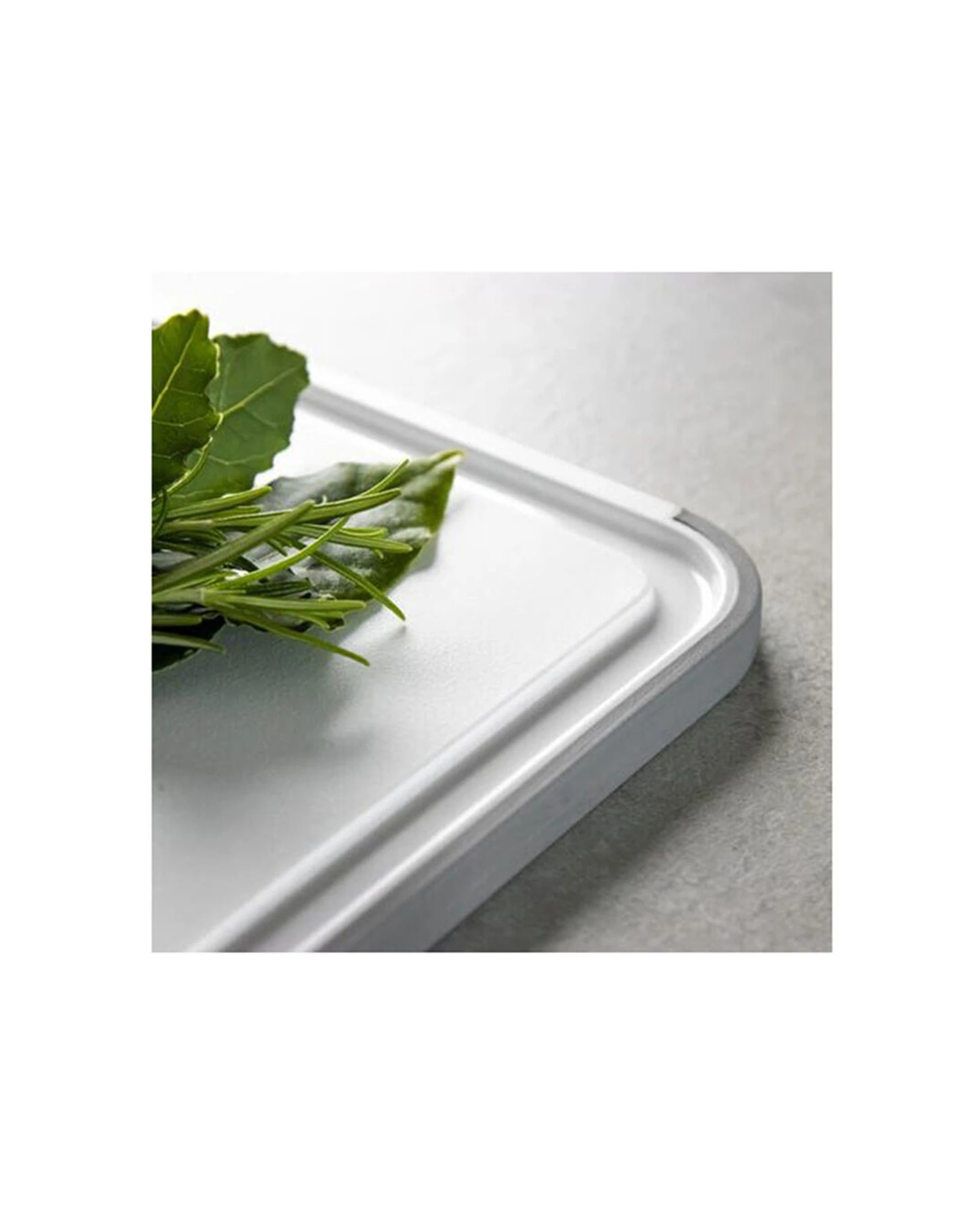5 KitchenAid 4PK Reversible Chopping Board With Perimeter Trench Small - White, 5 of 6