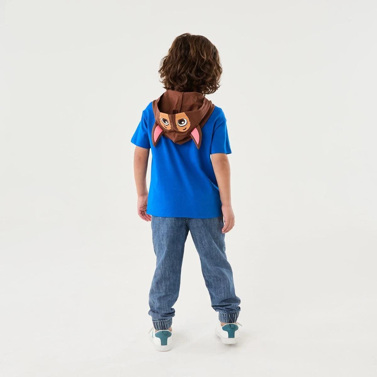 8 PAW Patrol License Character Hooded T-shirt PAWPATROL CHASE, 8 of 8