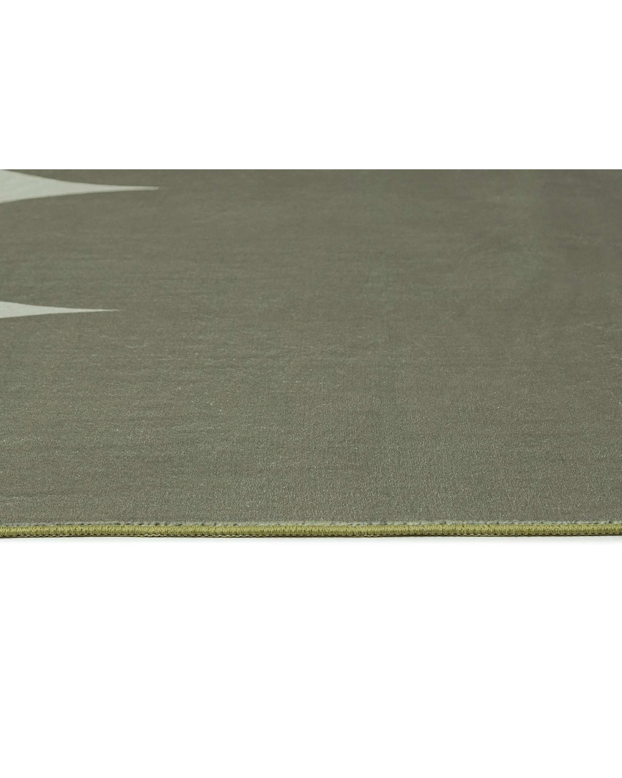 6 Loopsie Miaria Printed Washable Rug-370cm x 270cm - Green, 6 of 8