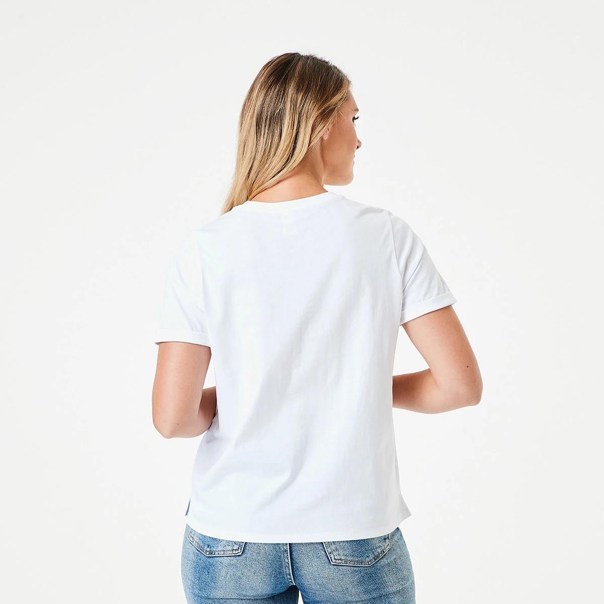 3 Short Sleeve Australian Cotton T-shirt White, 3 of 5