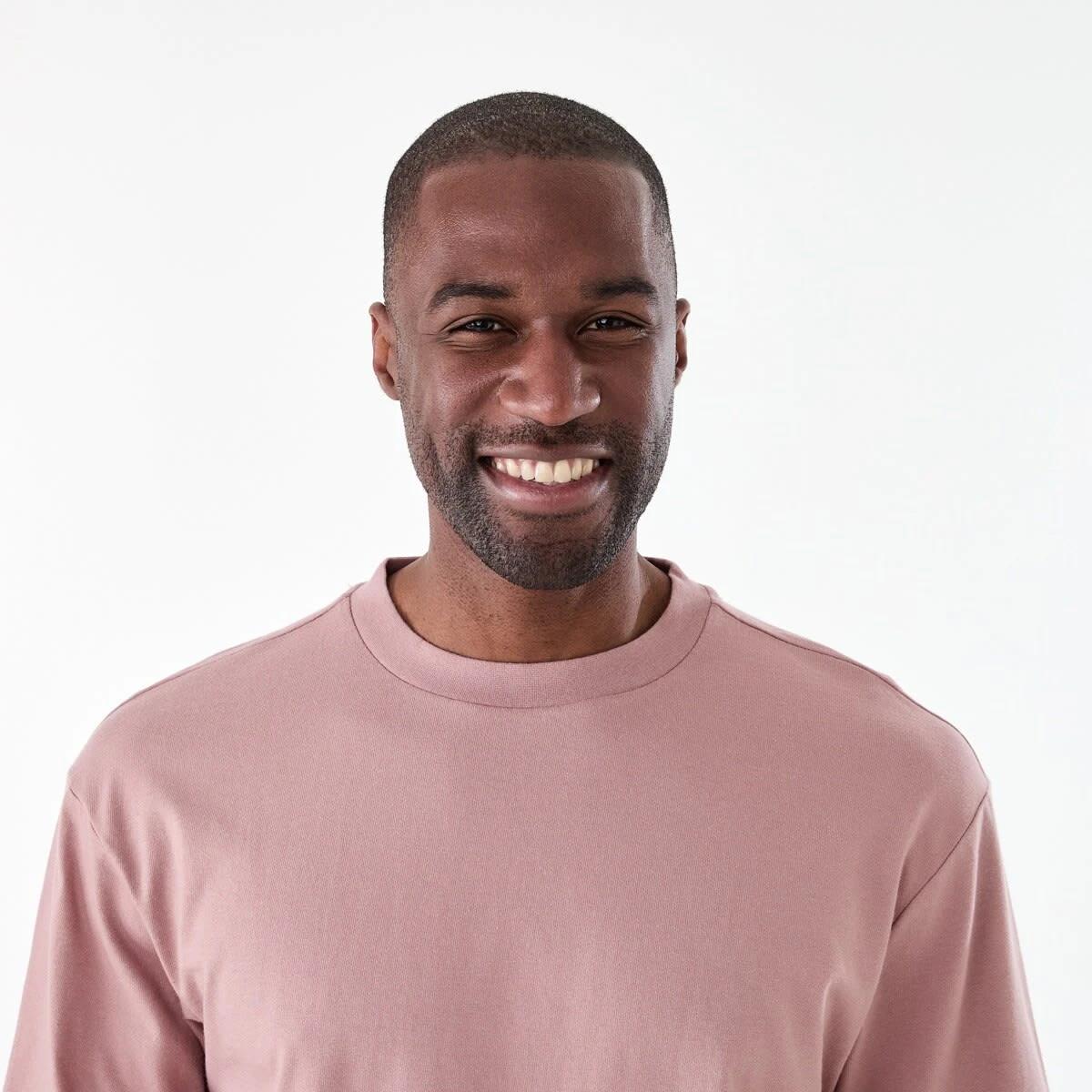 4 Oversized Heavyweight T-shirt SOFT FAWN, 4 of 6