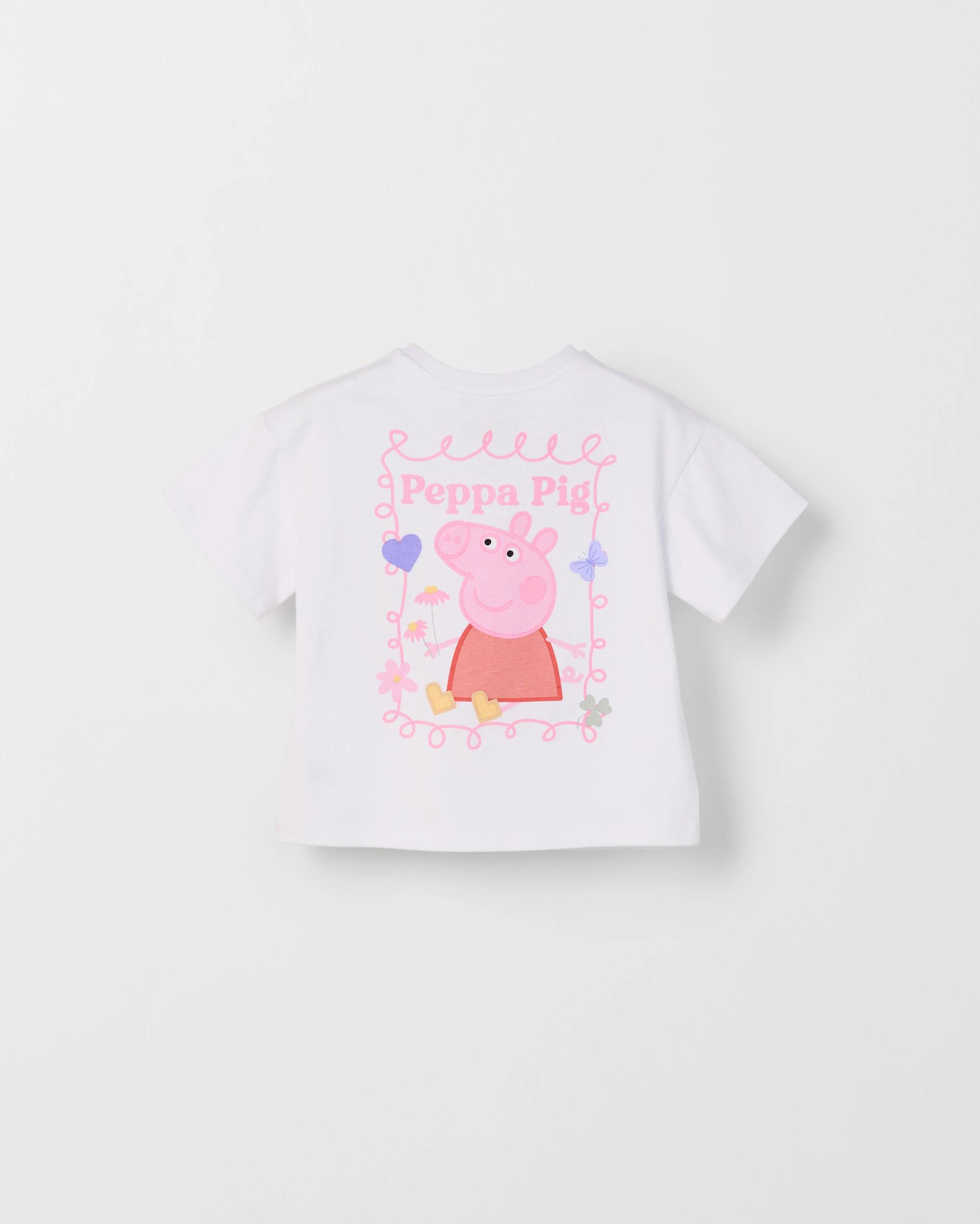 5 Peppa Pig Australian Cotton Top and Flare Pants Set , 5 of 7