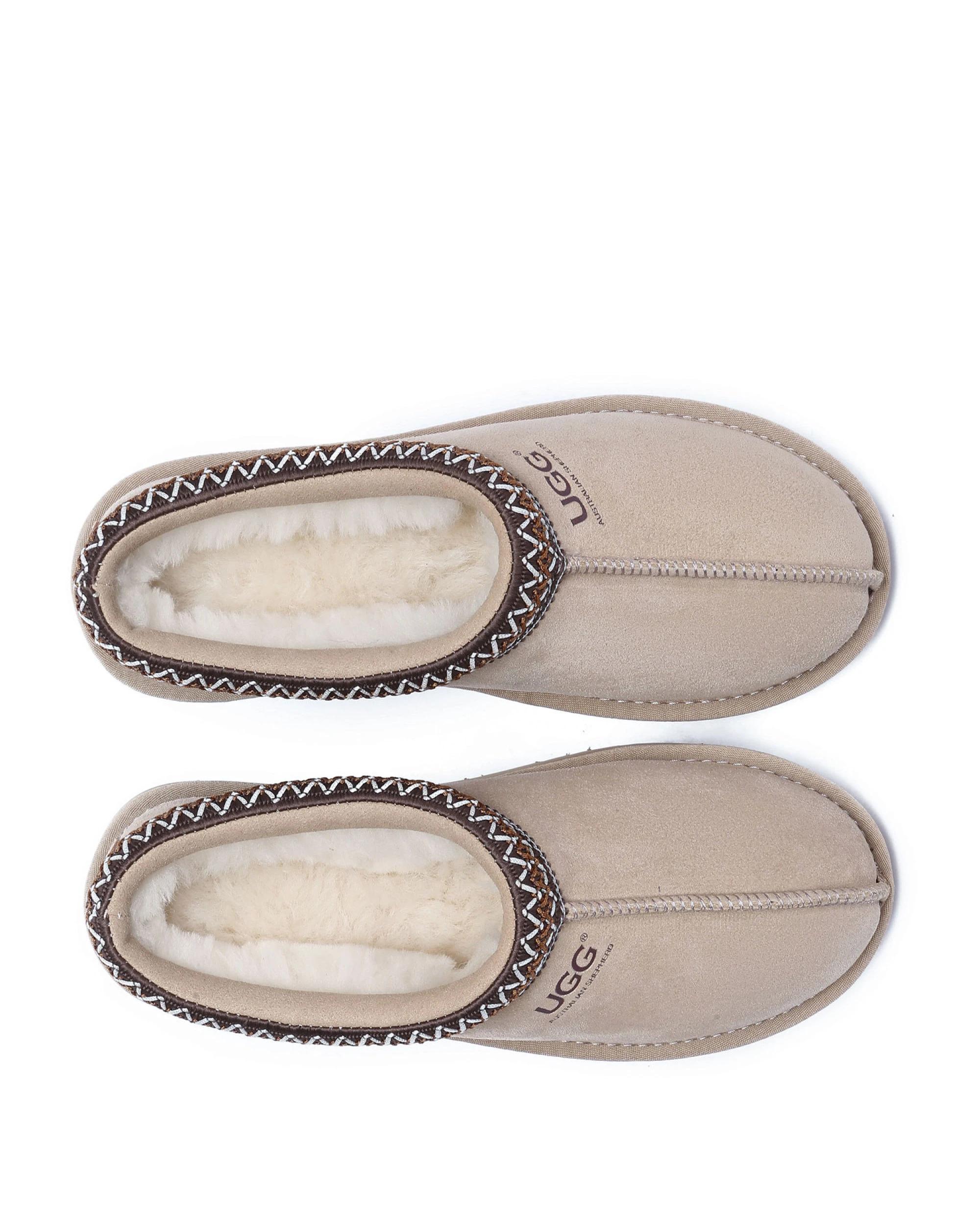 5 Australian Shepherd UGG Unisex Hippie Slippers SAND, 5 of 5