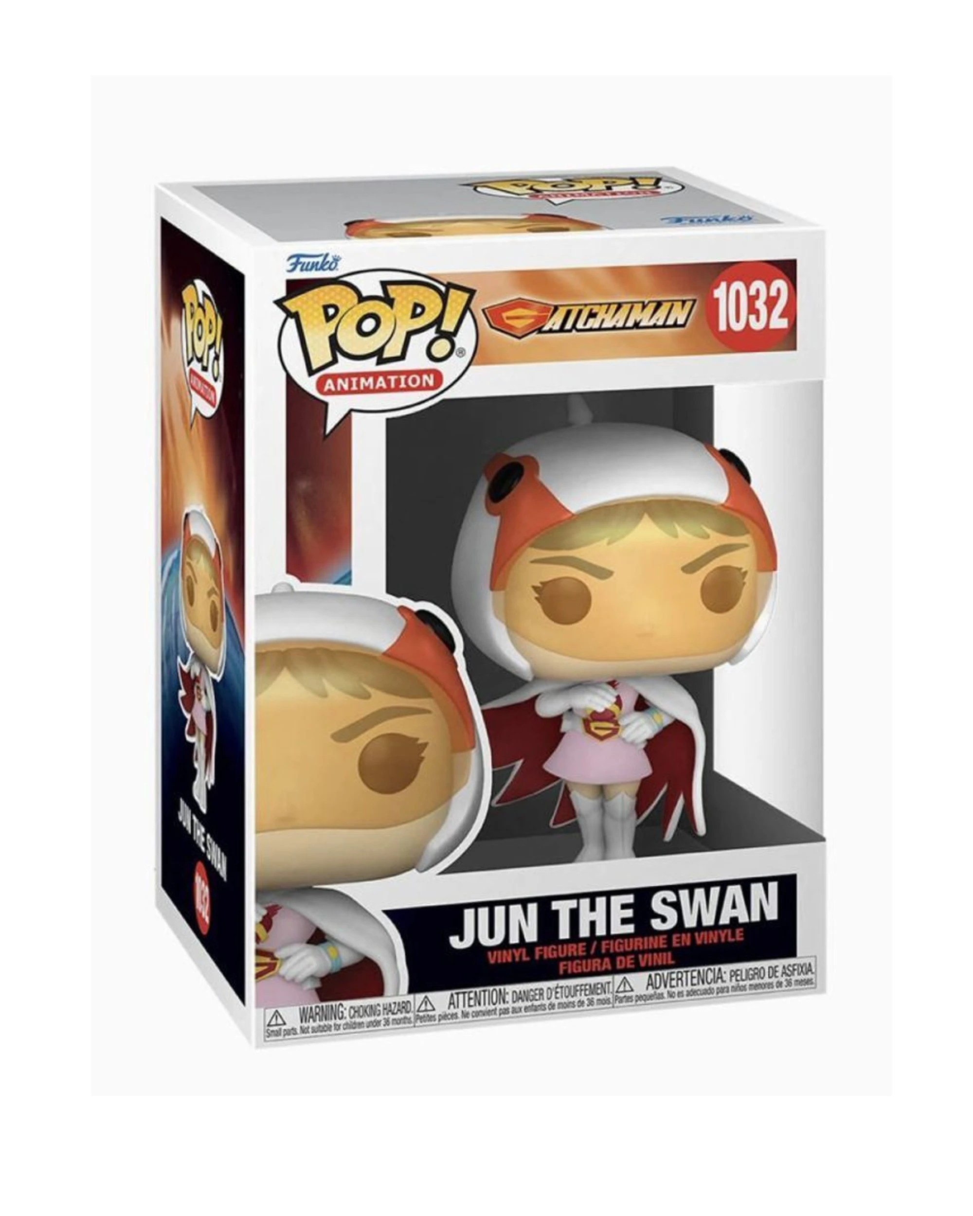 3 Pop Vinyl Figurine Gatchaman - Jun The Swan - Collectable Action Figure - Multi, 3 of 3