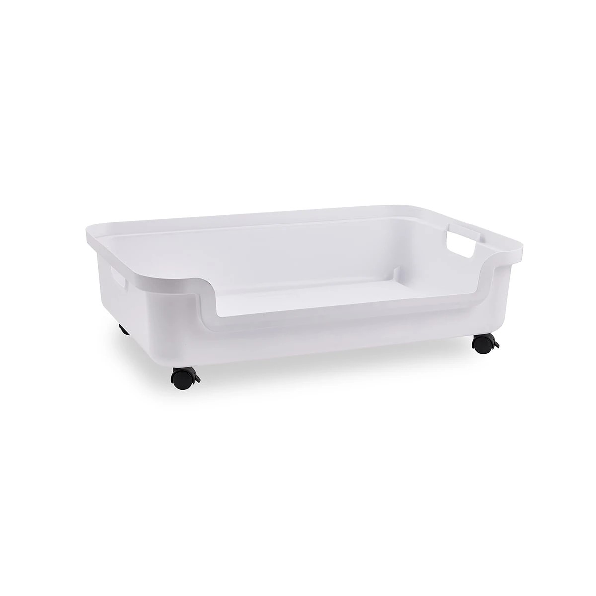 1 Underbed Storage Tub with Wheels - Medium, White, 1 of 5