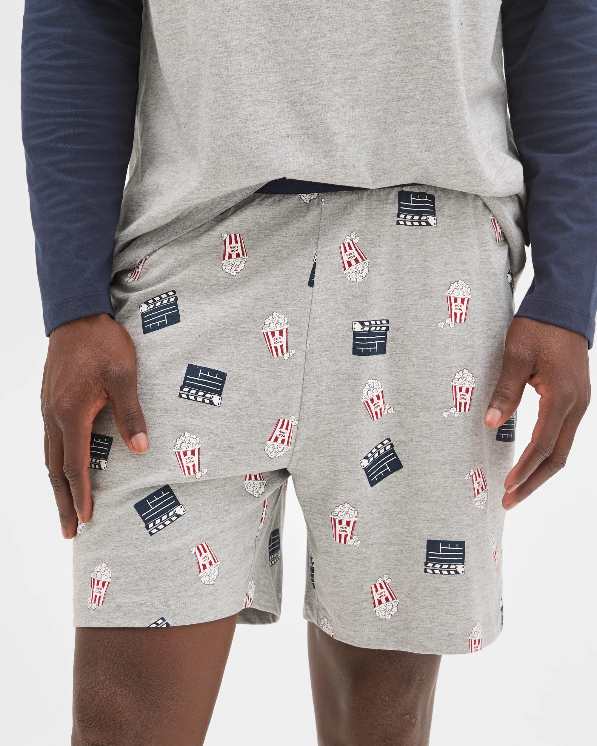 4 Maxx Australian Cotton Sleep Shorts MOVIE NIGHT, 4 of 6