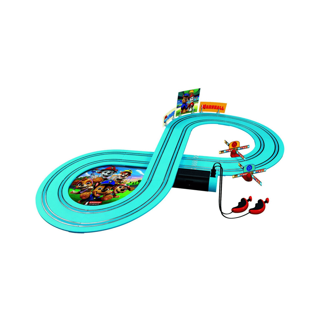 2 Carrera First Paw Patrol - On The Track Slot Car Racing Set Kids Toy 2.4m
 - multi, 2 of 5