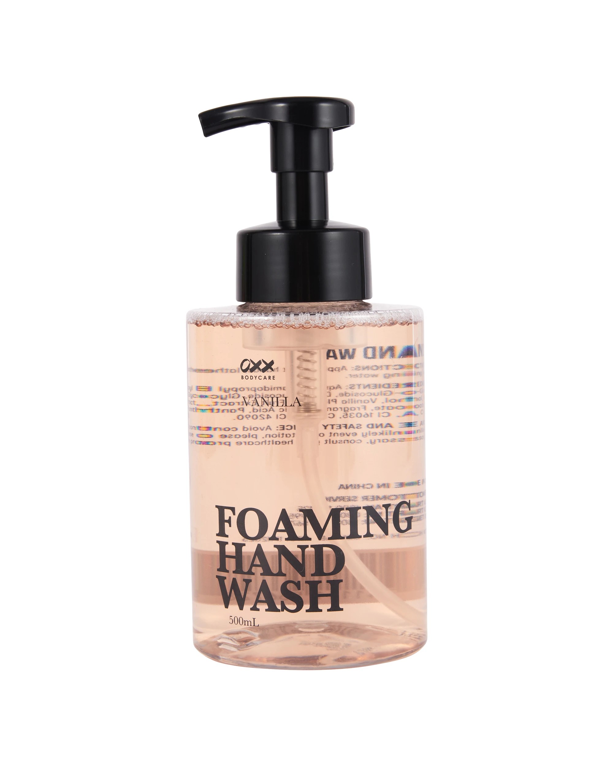 1 OXX Bodycare Foaming Hand Wash 500ml - Vanilla, 1 of 3