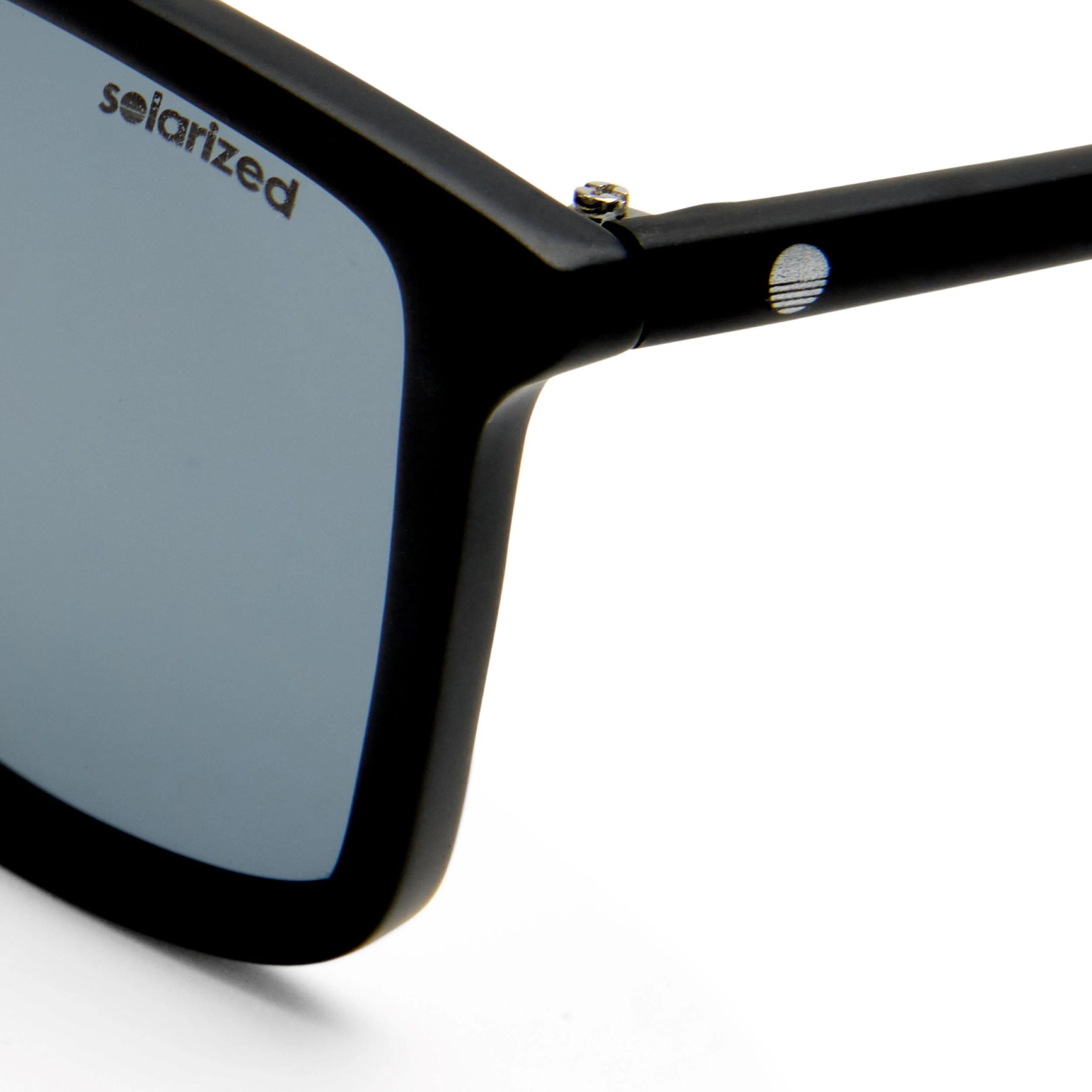 3 SOLARIZED SOLORIZED® Deep Square Sunglasses, Matte BLACK, 3 of 5