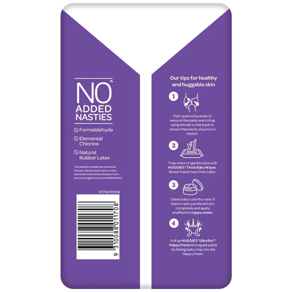 4 Huggies Nappy Pants Junior Boy 24 Pack, 4 of 10