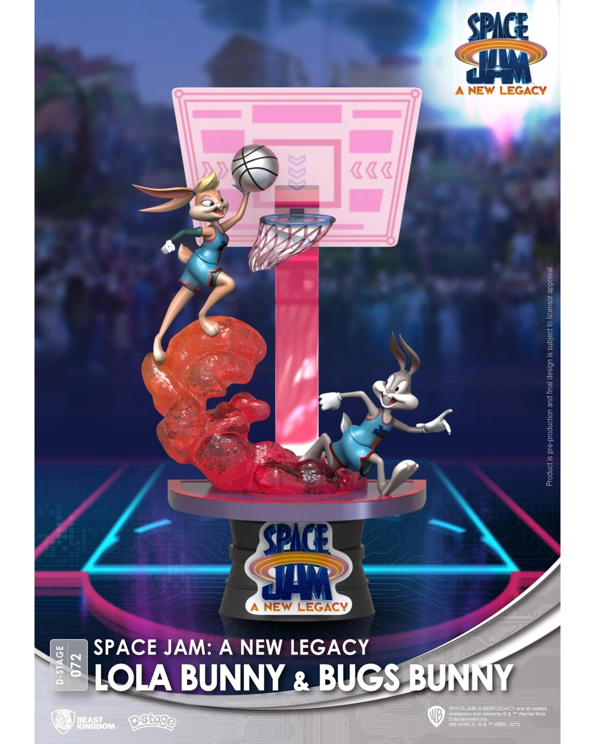 3 Beast Kingdom D-Stage Space Jam: A New Legacy Lola Bunny and Bugs Bunny Figure, 3 of 7