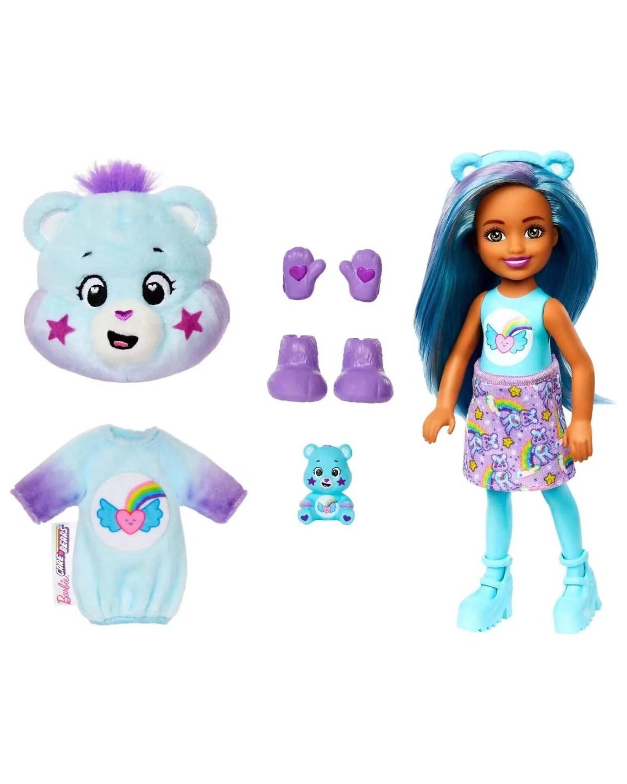 5 Barbie Cutie Reveal Care Bears Series 2 Chelsea Doll Blind Box, 5 of 6