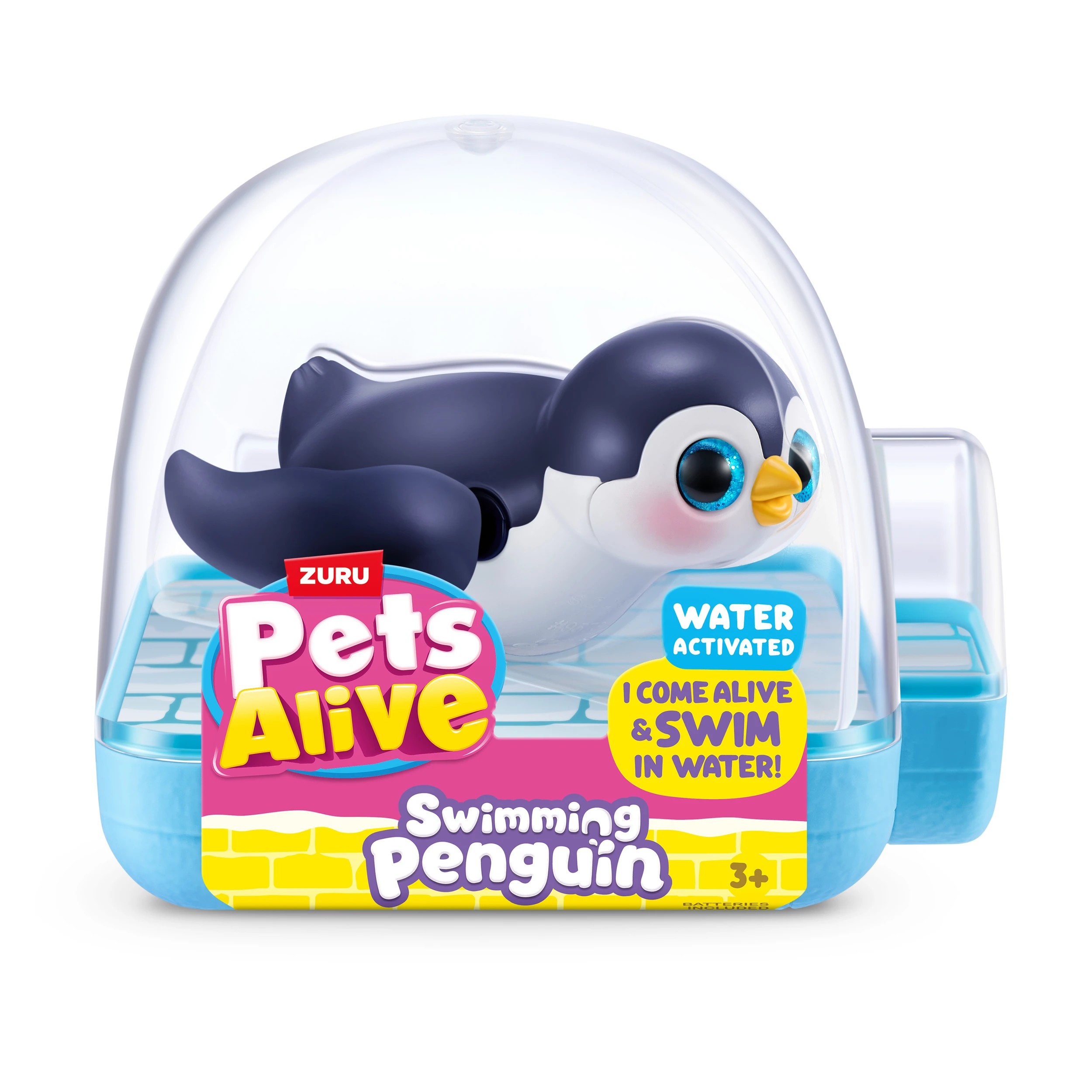 1 Pets Alive Swimming Penguin By Zuru - Assorted, 1 of 3