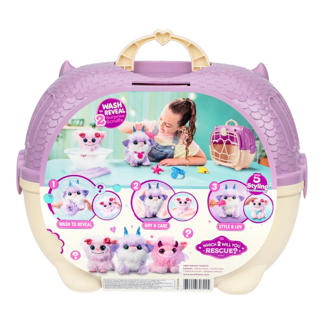 10 Scruff-a-Luvs Twin Fantasy Scruffs, 10 of 10