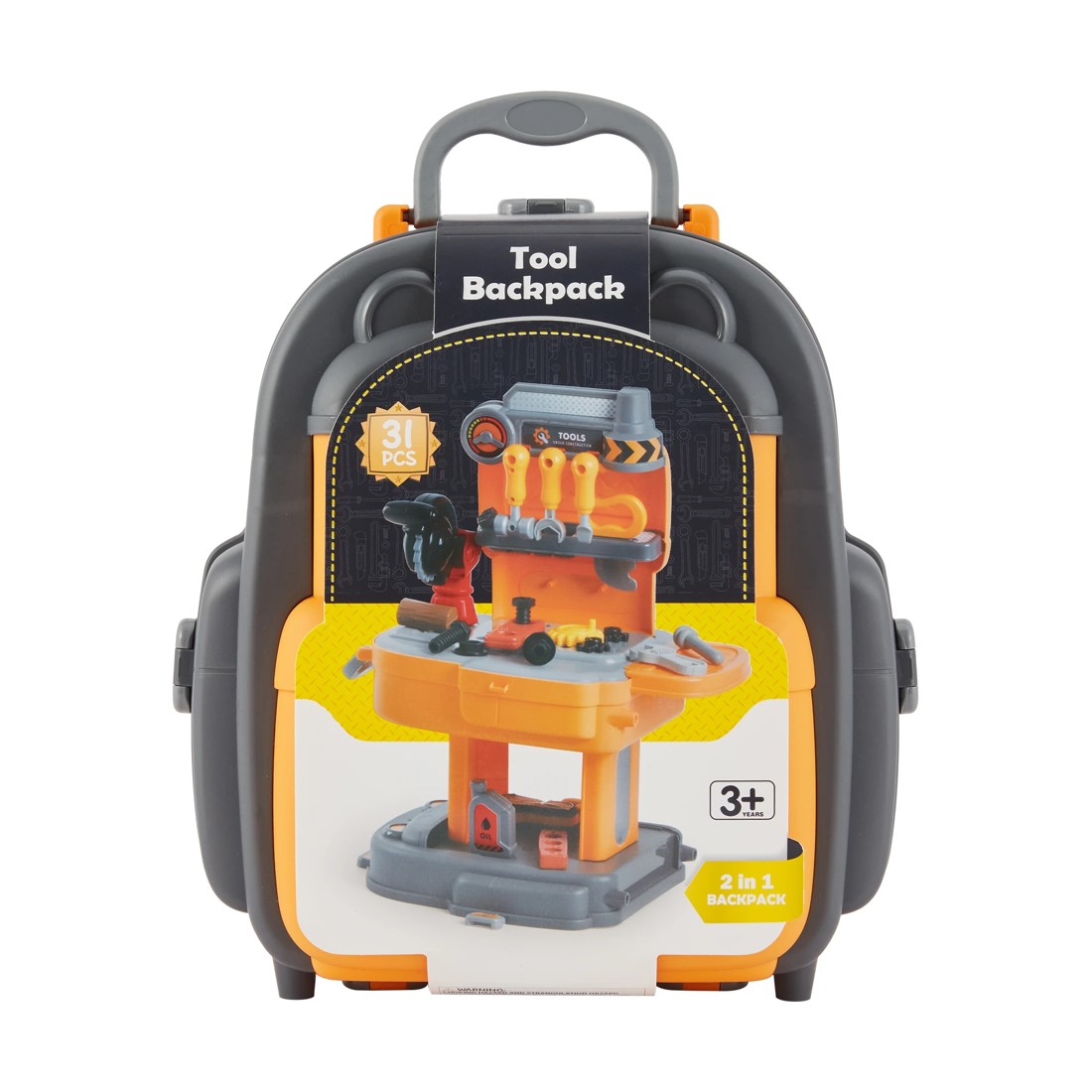 1 31 Piece 2-in-1 Tool Backpack Set, 1 of 8