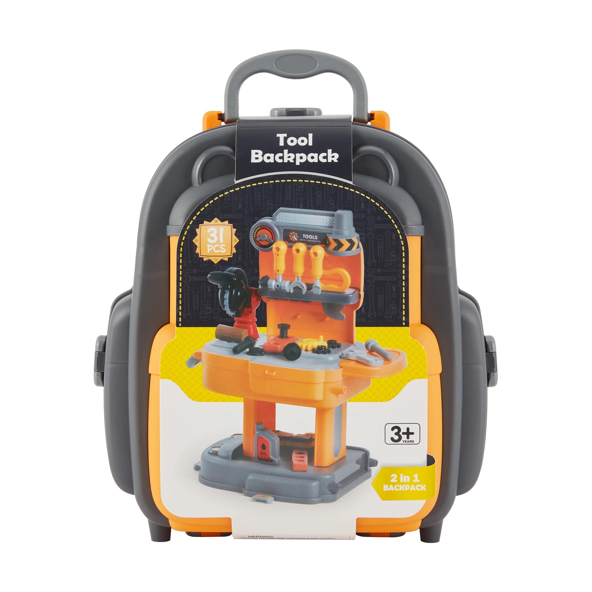 1 31 Piece 2-in-1 Tool Backpack Set, 1 of 8