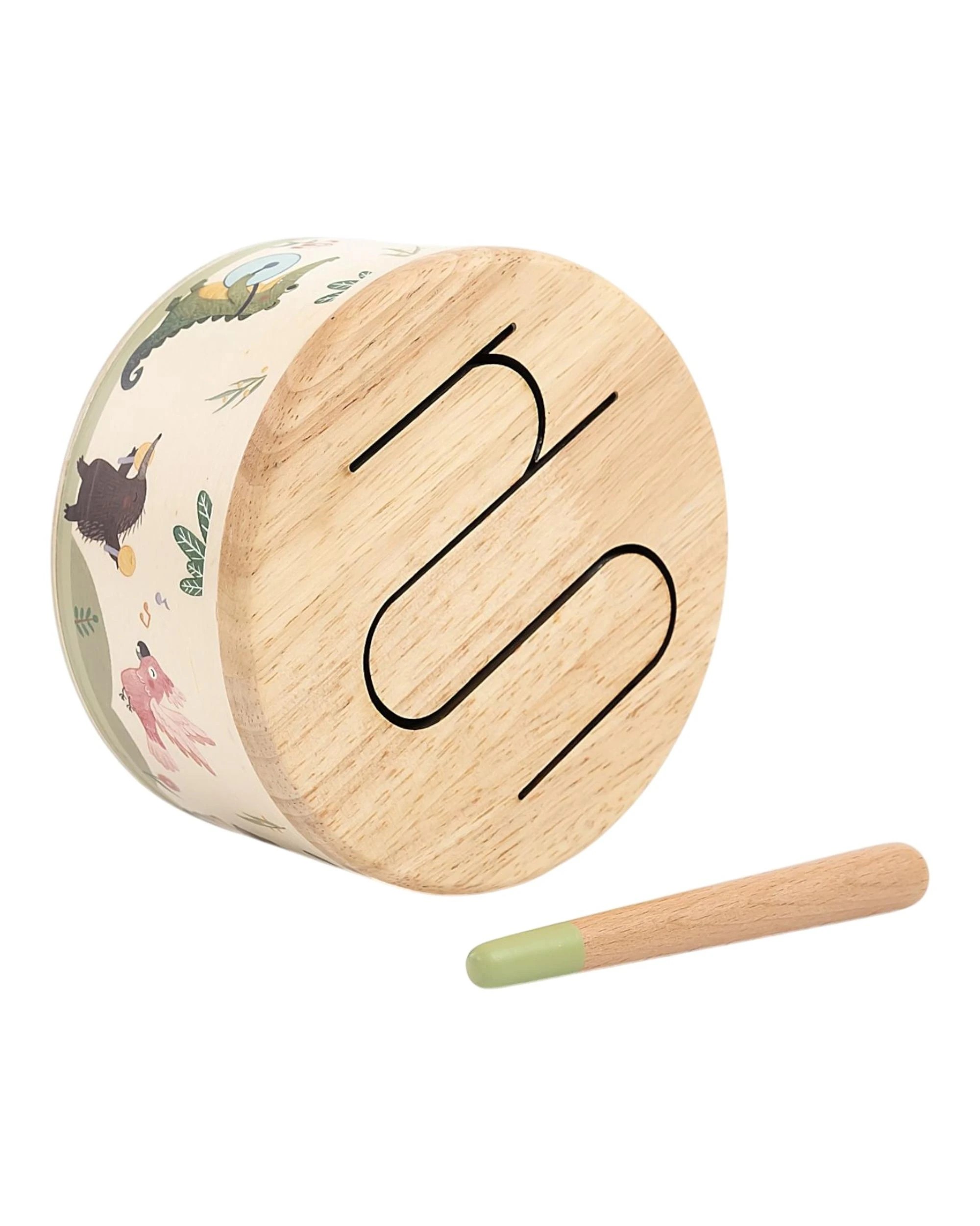 2 Onya Kids Outback Beats Wooden Drum with Australian Animals, 2 of 9